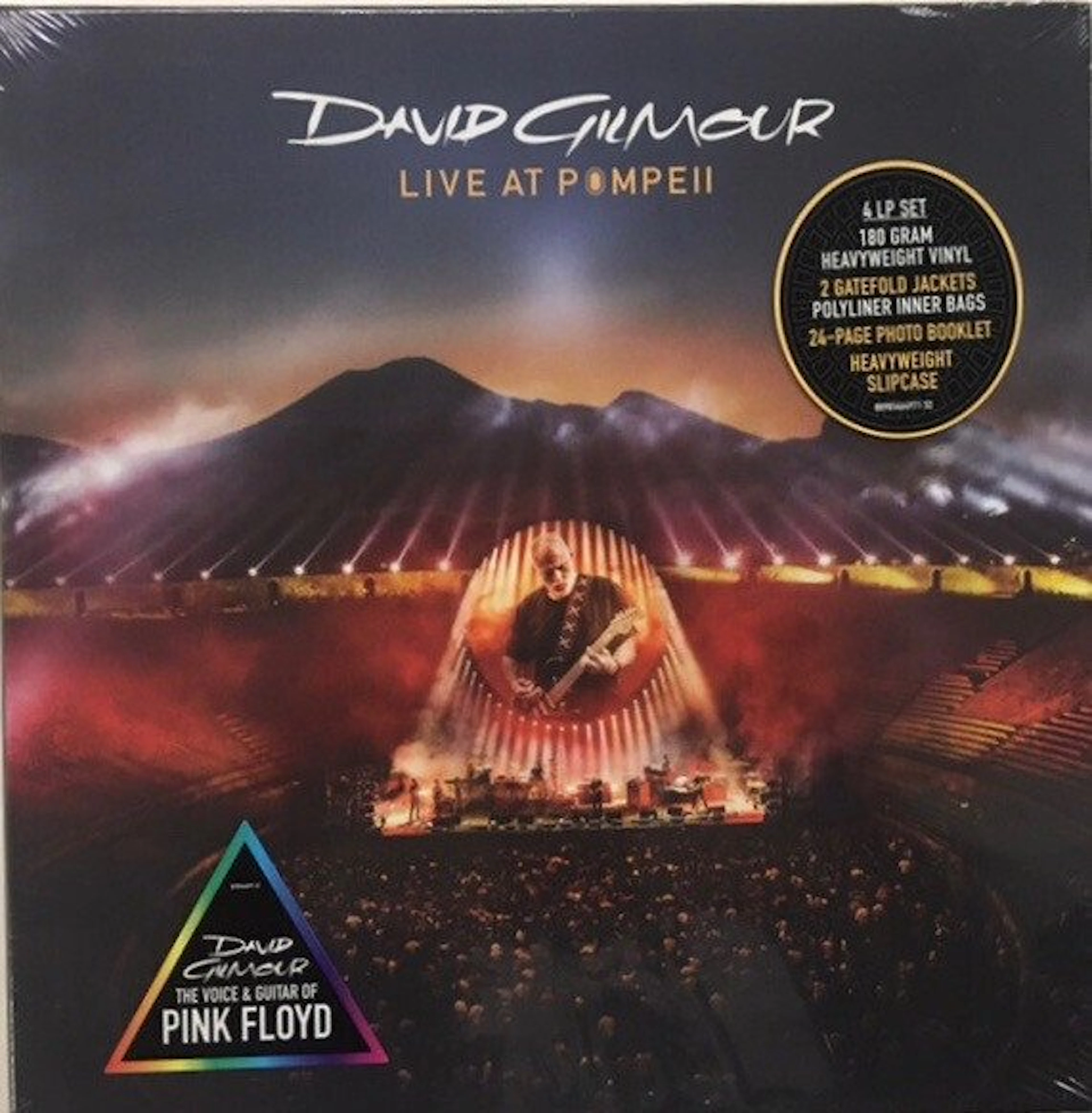 David Gilmour - "Live at Pompeii" 4 LPs box set