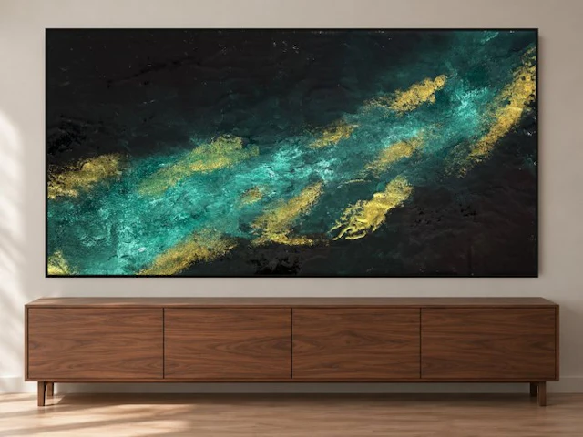 MH7STUDIO (1996) - Marea de jade XXXL – Abstract art