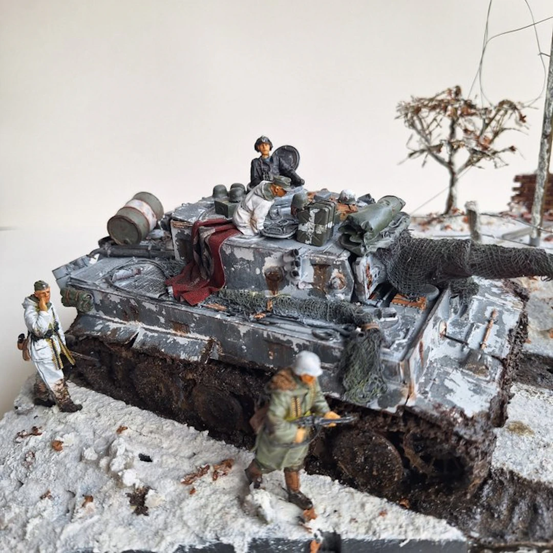 Tamiya - Diorama Panzerkampfwagen VI Tiger I - 1940-1950