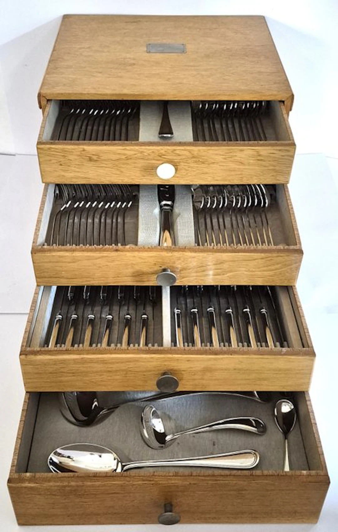 GERO - Georg Nilsson - Cutlery set for 12 (86) - in...