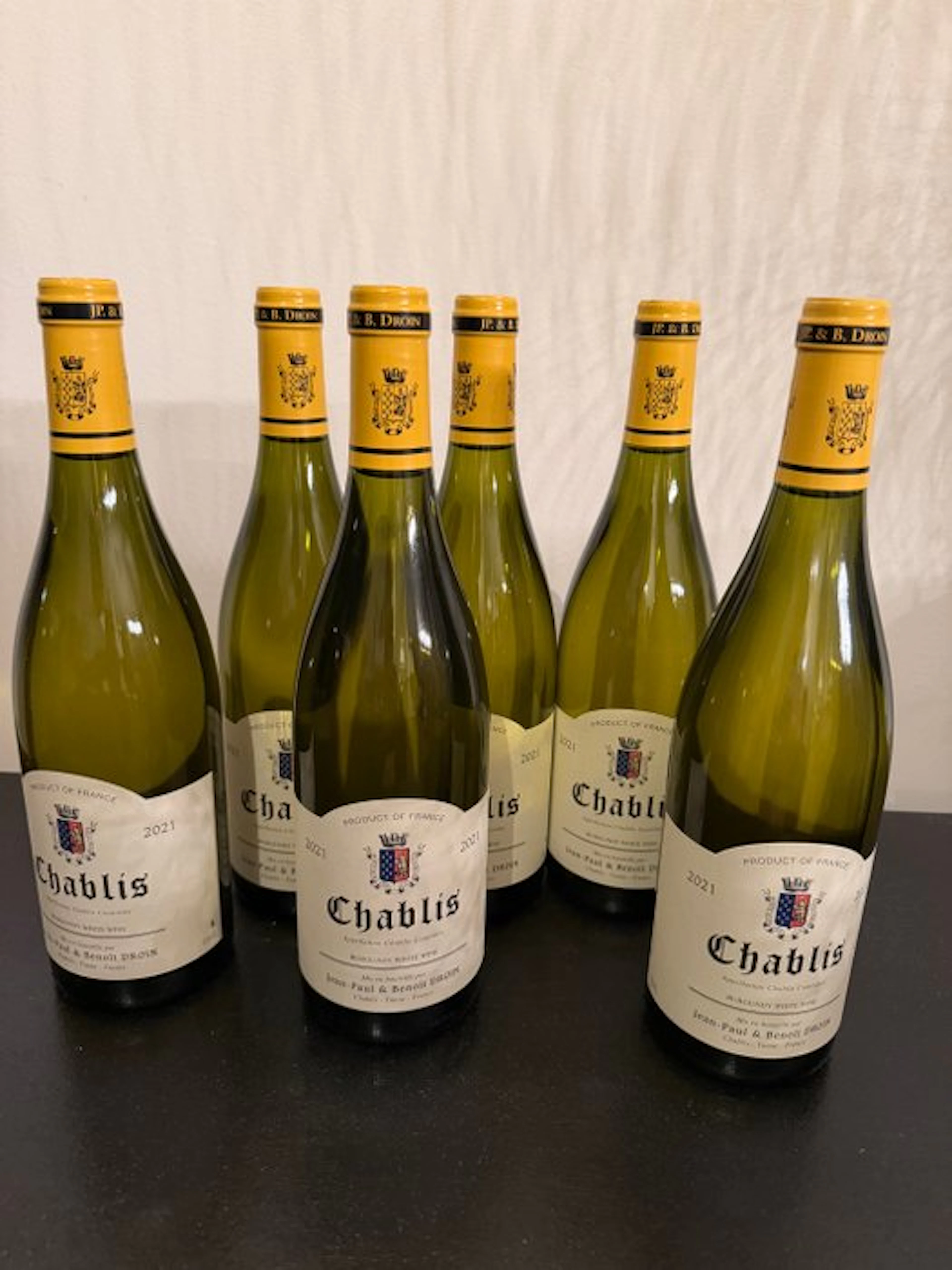 2021 Jean-Paul & Benoît Droin - Chablis - 6 Bottles (0.75L)