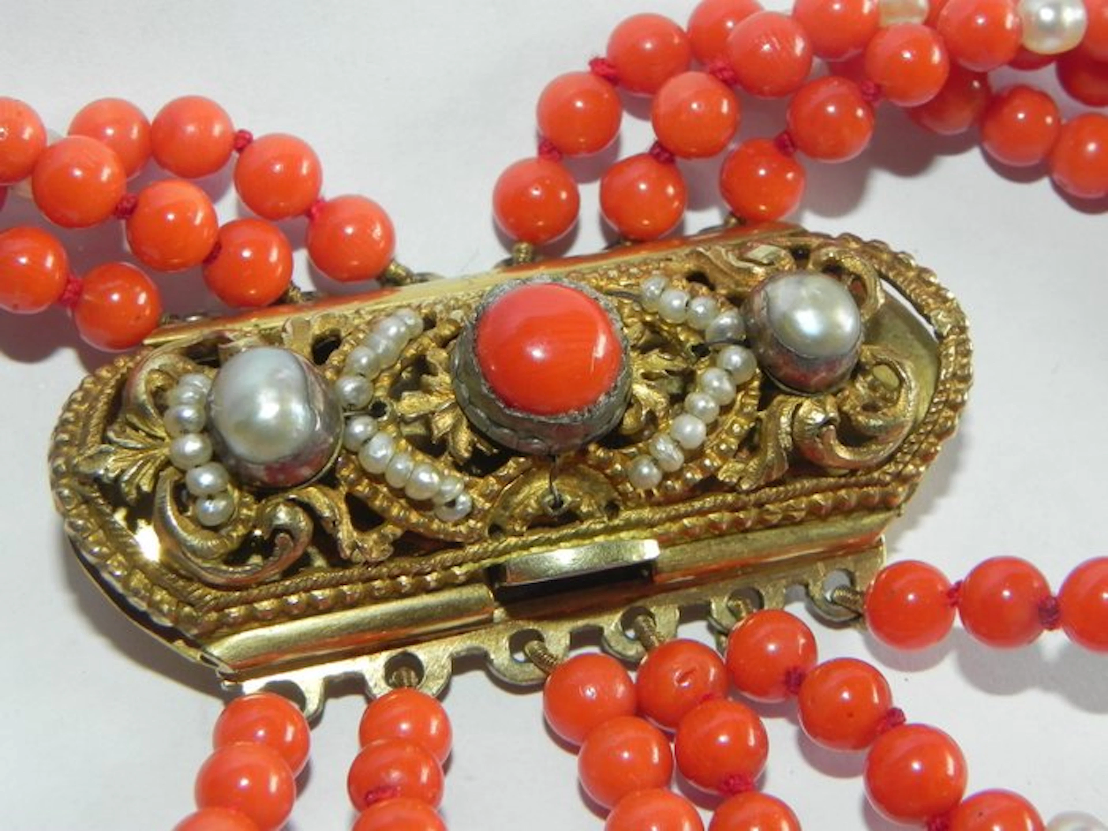Bracelet Silver Coral