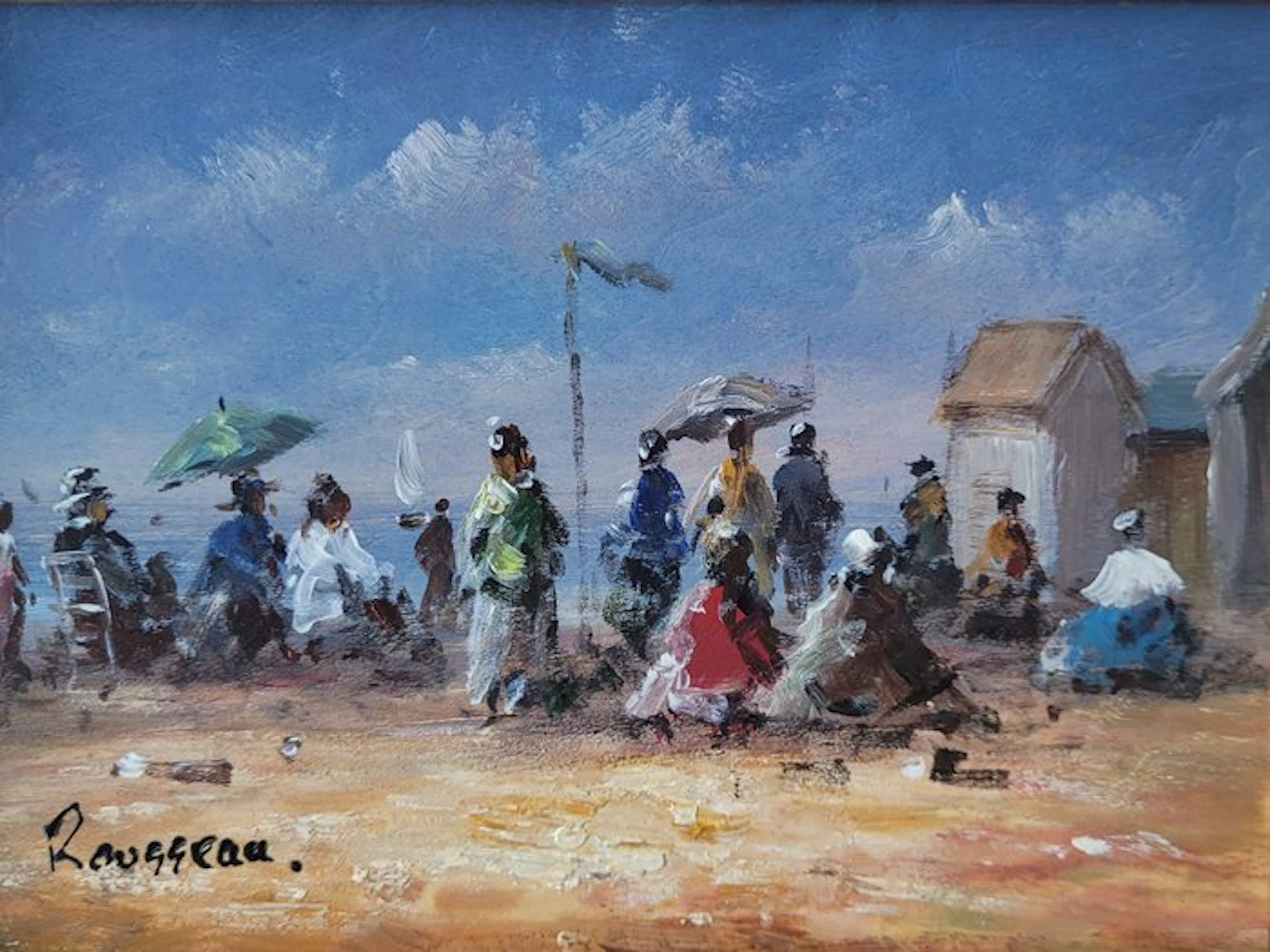 Camille Rousseau (1949) - Dimanche en Normandie ~...