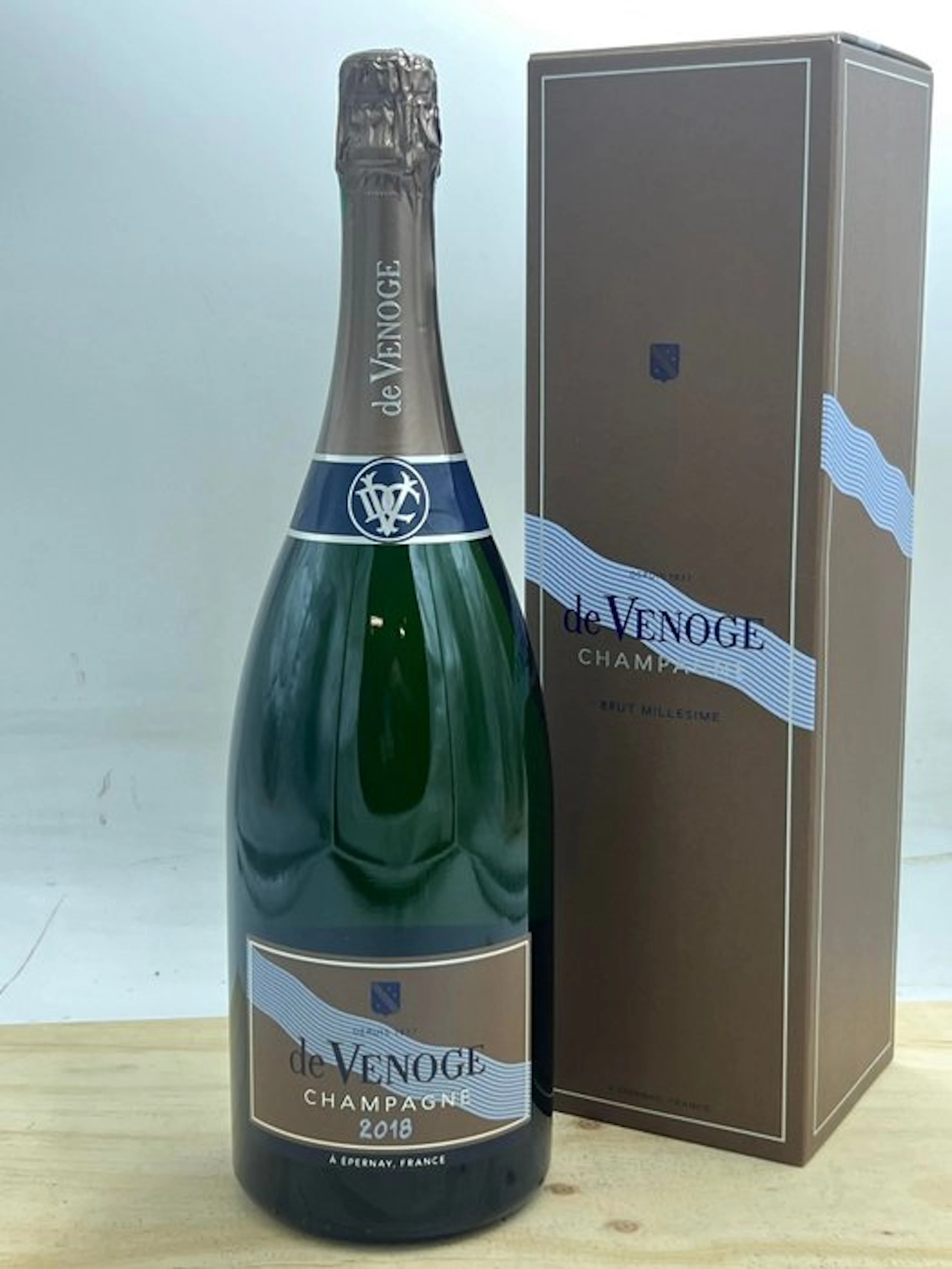 2018 De Venoge, Cordon Bleu Millésime - Champagne Brut - 1 Magnum (1.5L)