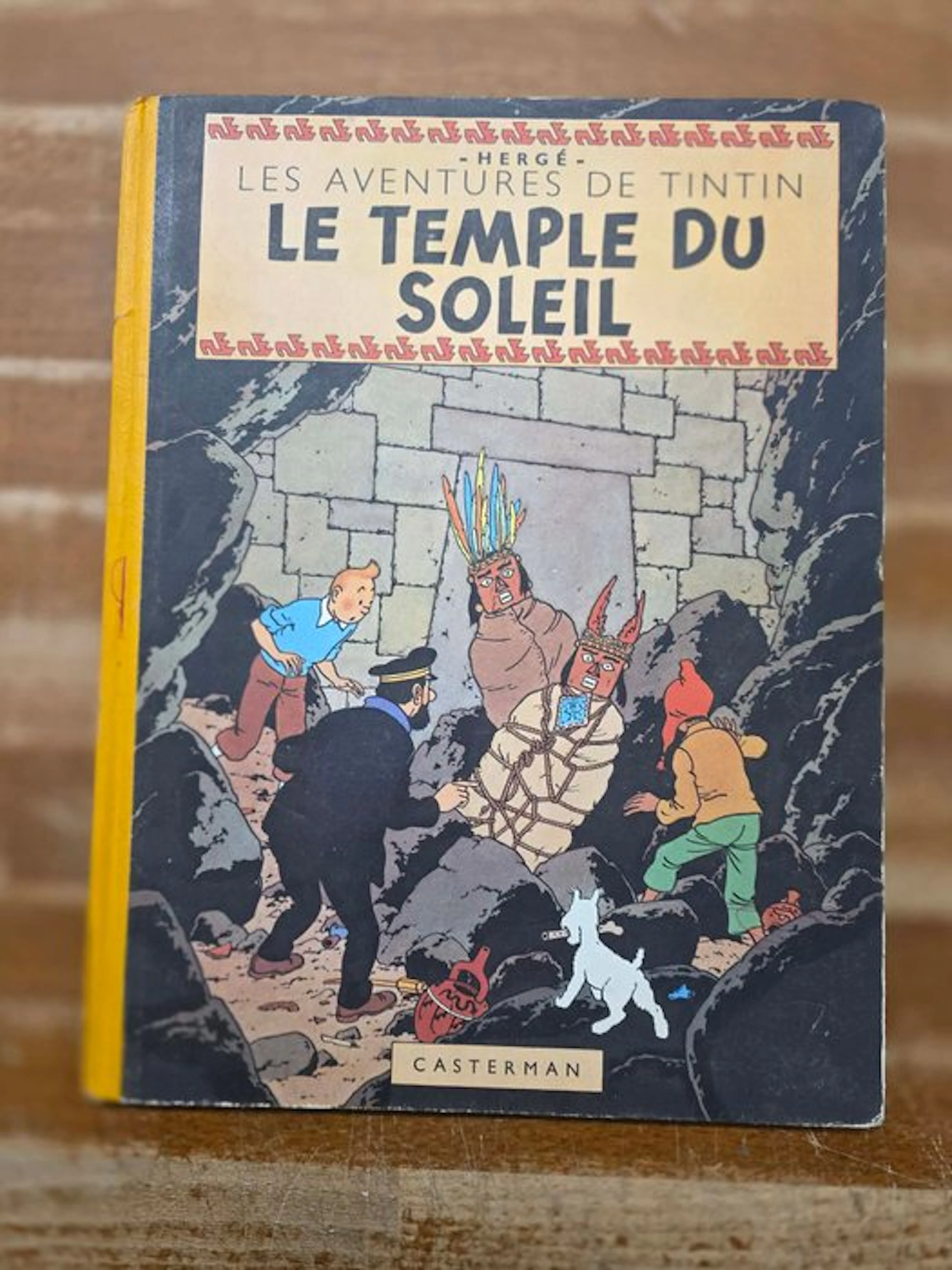 Tintin - Le temple du soleil (B3) - C - 1 Album - First edition - 1949