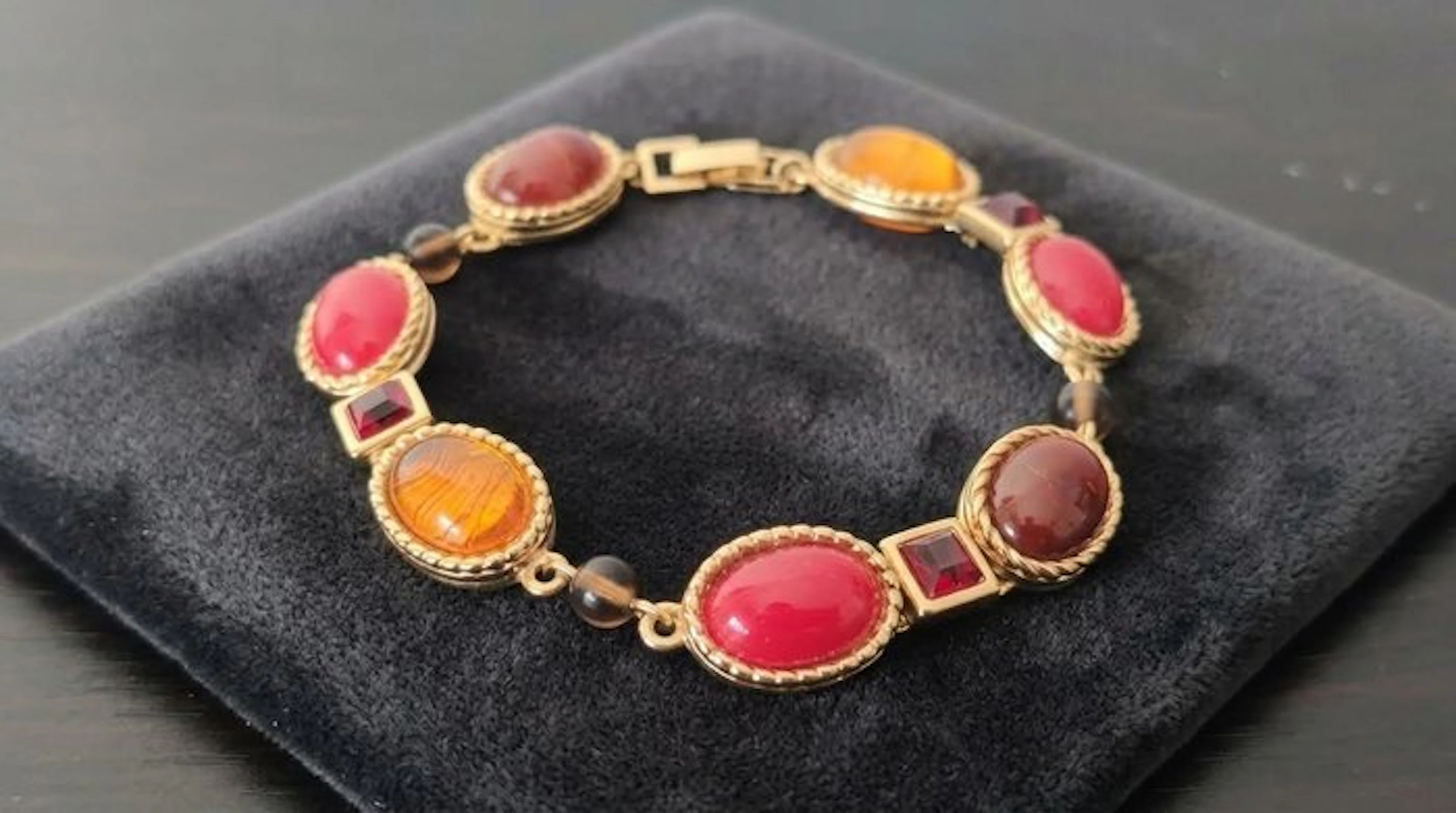 Monet - Gold-plated - Bracelet - Byzantine Revival