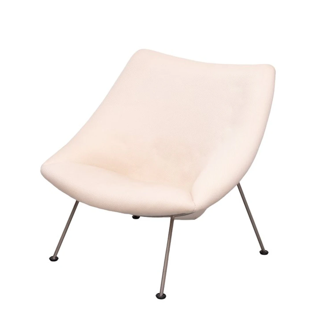 Artifort - Pierre Paulin - Lounge chair - F157 - Textile, Steel - Big Oyster