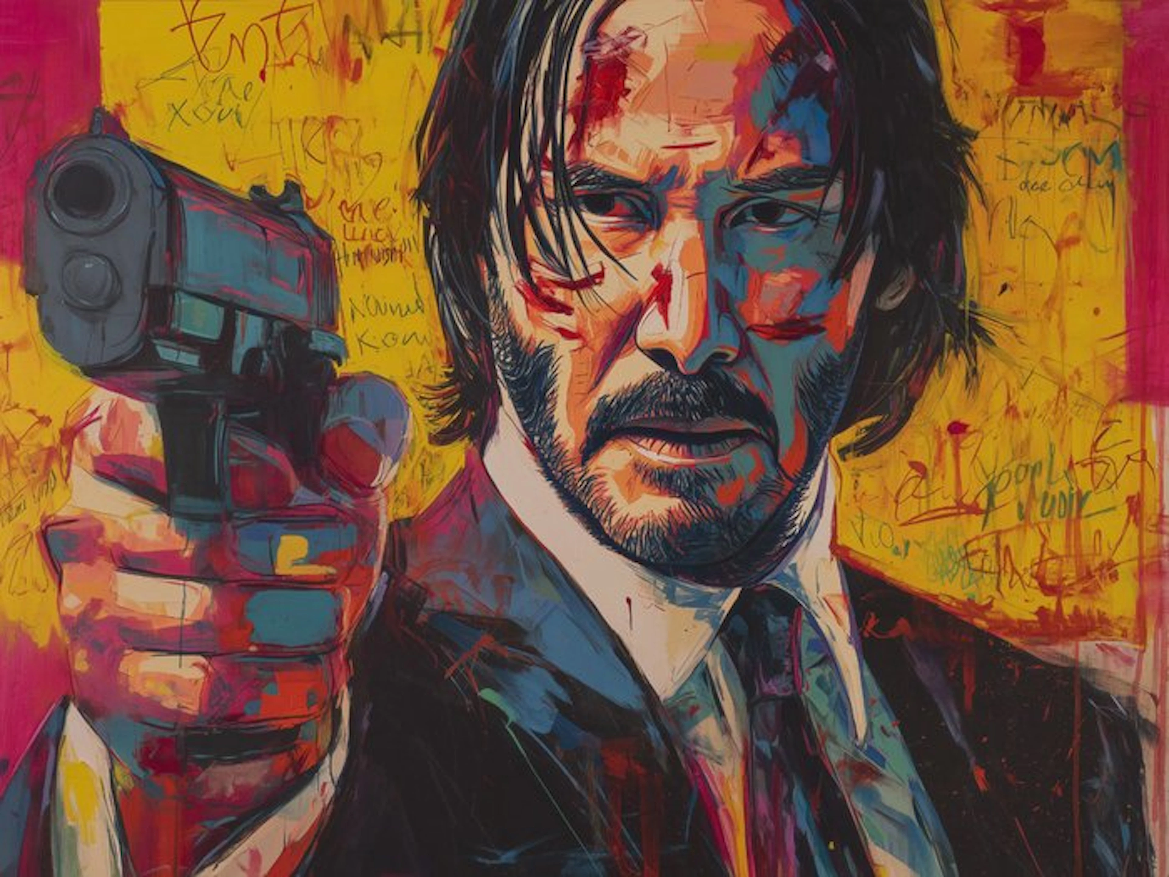 Canvas Fit - Alberto Ricardo - “La Venganza Tiene Nombre: John Wick en Lienzo”