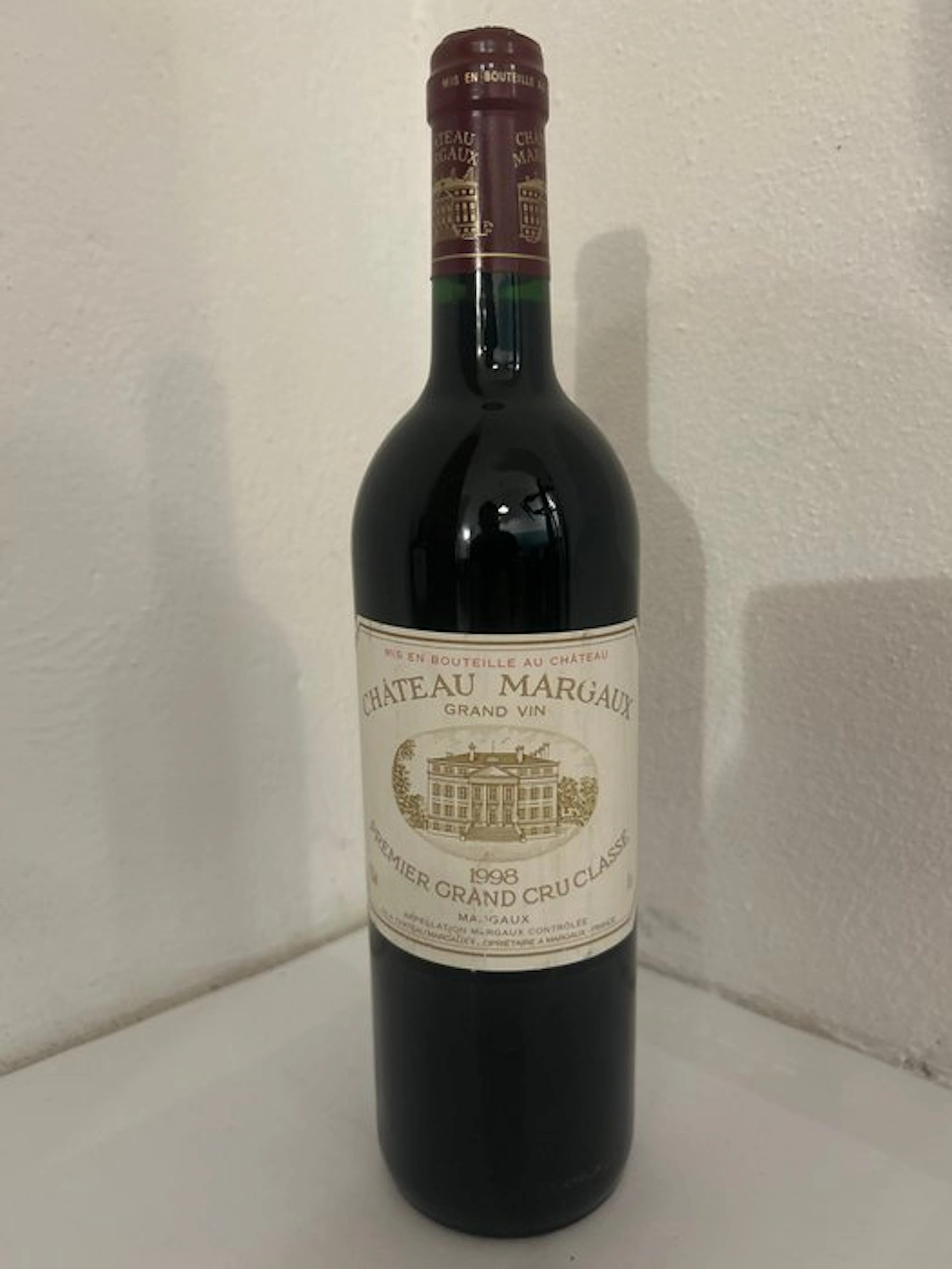 1998 Château Margaux - Margaux 1er Grand Cru Classé - 1 Bottle (0.75L)