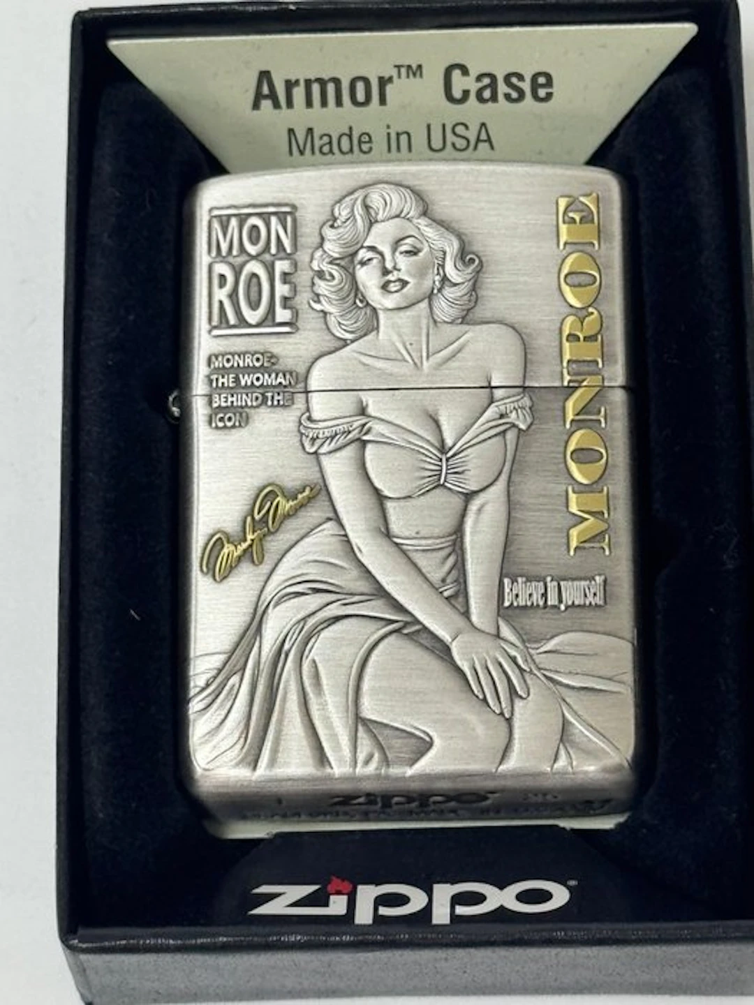 Zippo - Marilyn Monroe - No reserve price - Lighter - Brass