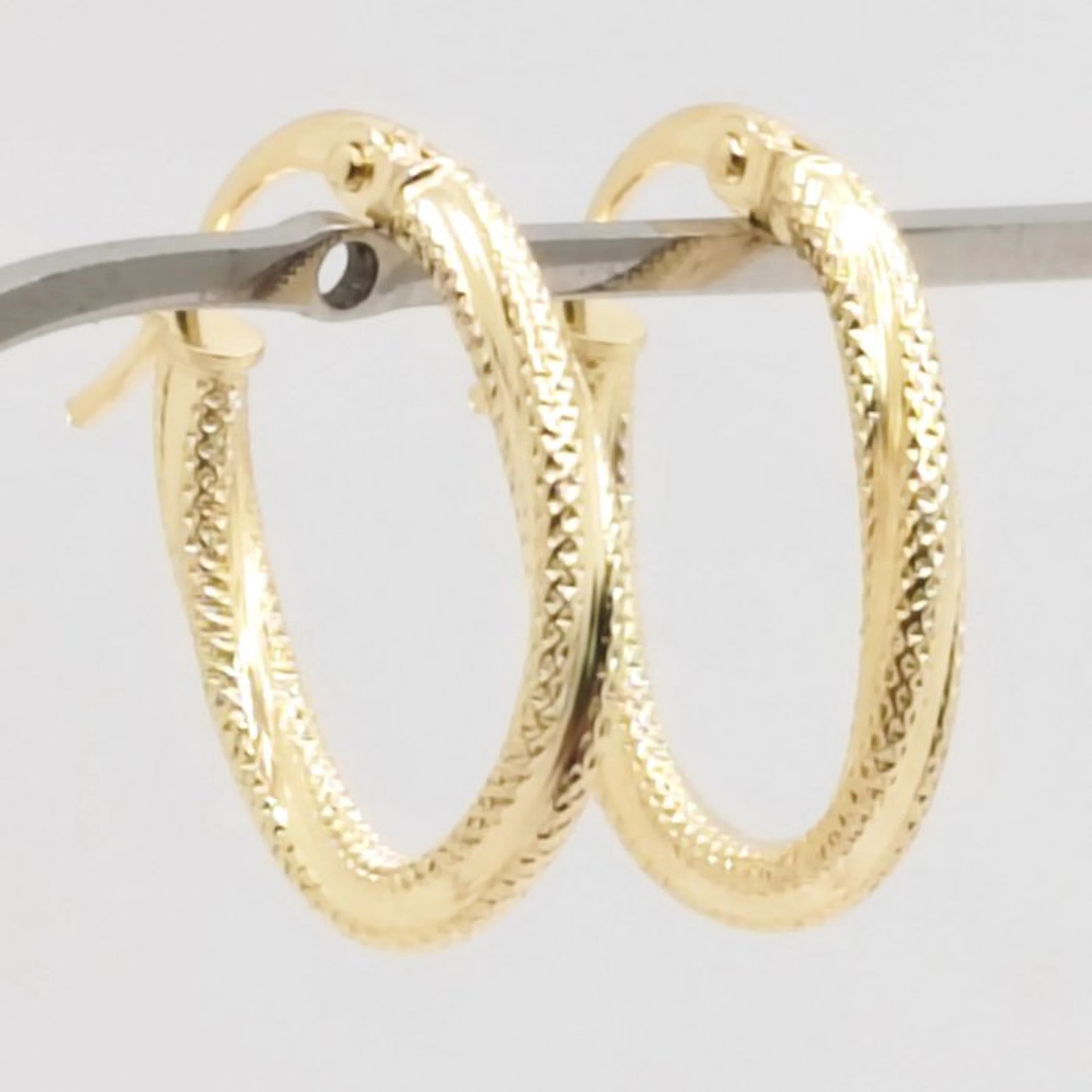 No reserve price - Earrings - 18 kt. Yellow gold