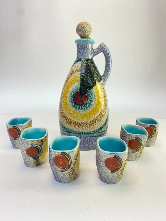 MGA - Nicolay Diulgheroff - Liquor set - Ceramic