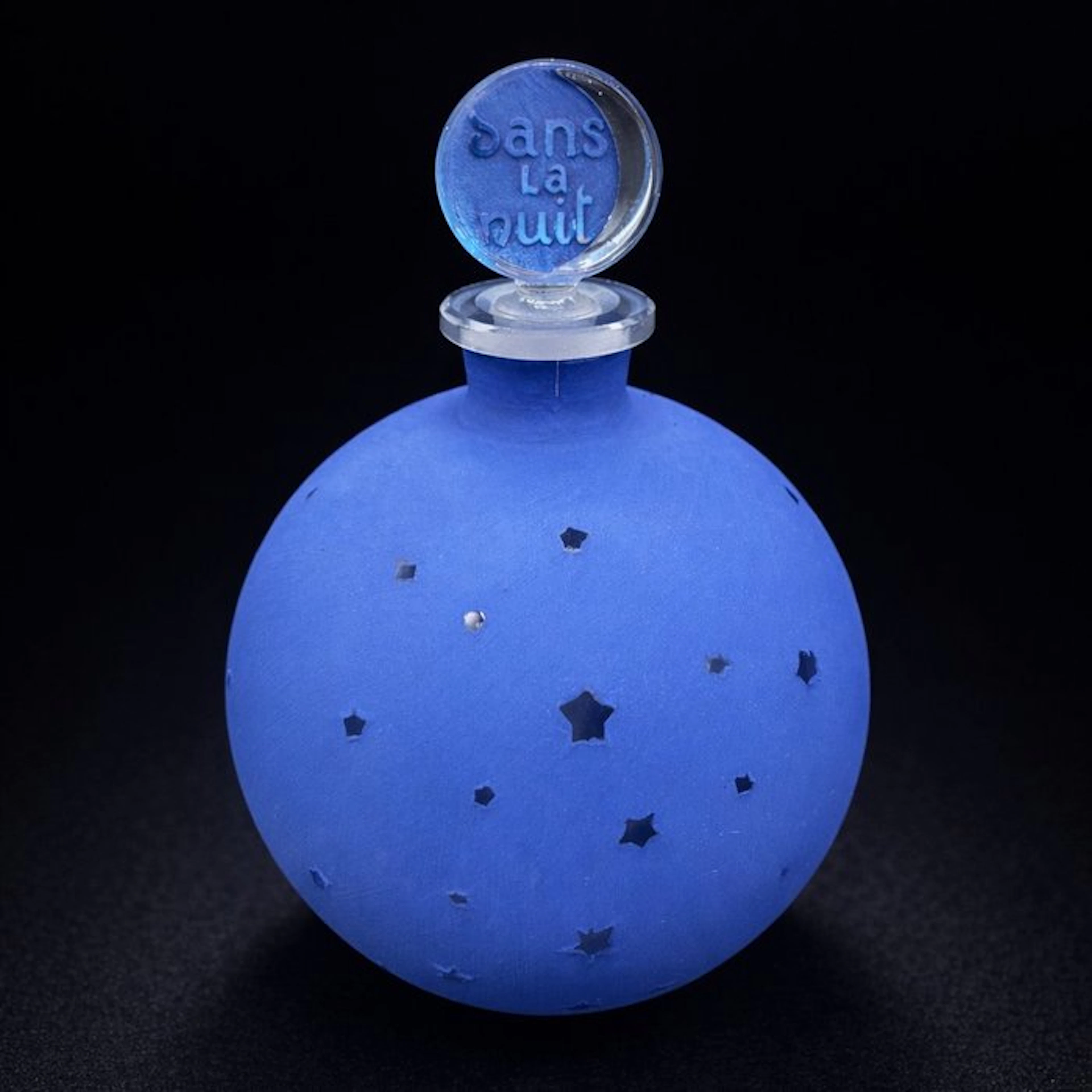 Lalique - Worth - Perfume flask - In the Night - Glass