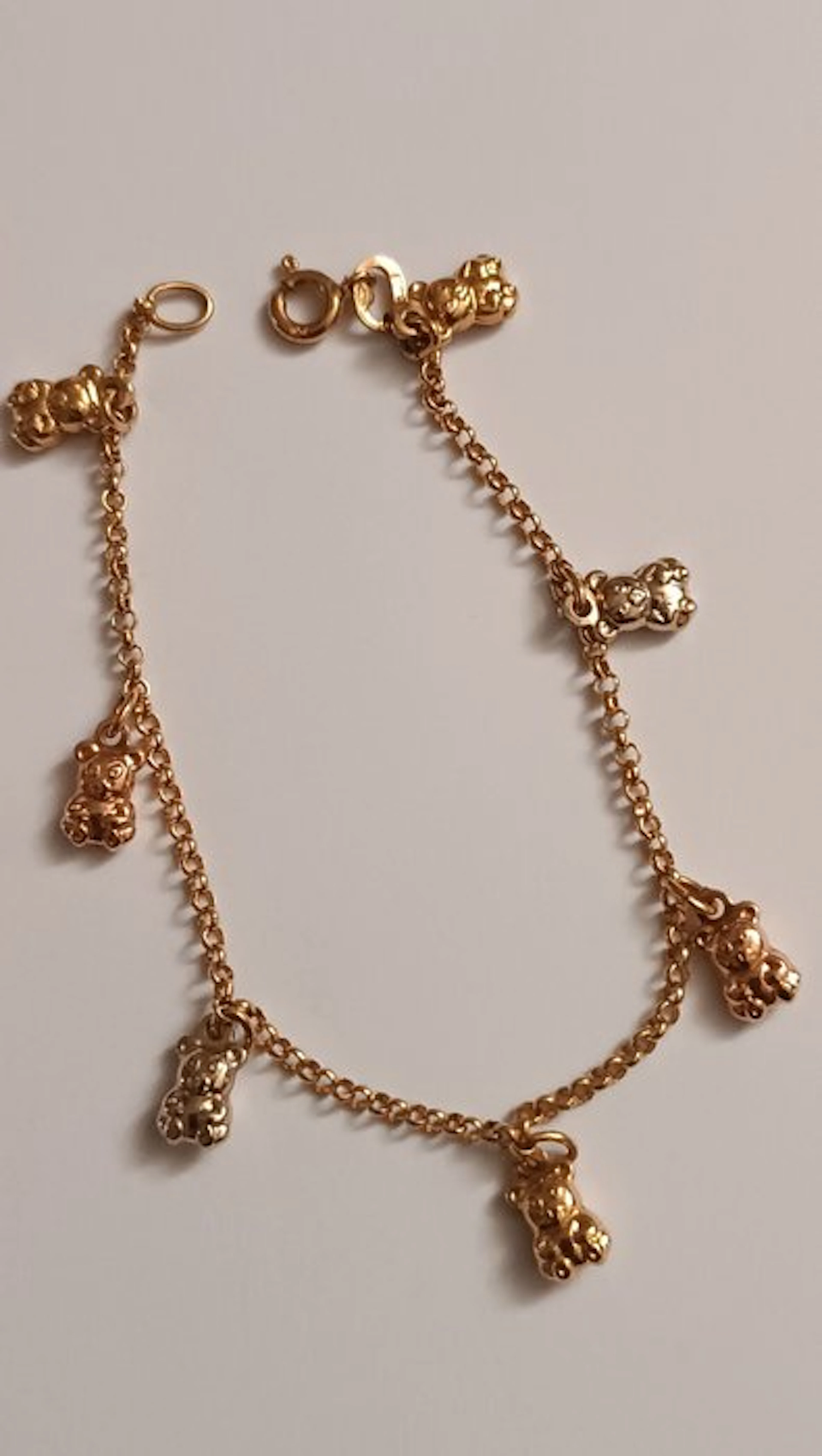 Chain bracelet - 18 kt. Yellow gold