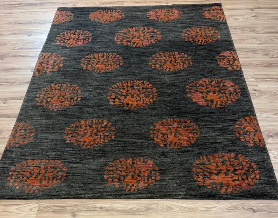 Gabbeh - Rug - 2.4 m - 1.7 m - Basanti Teak Rug Design!