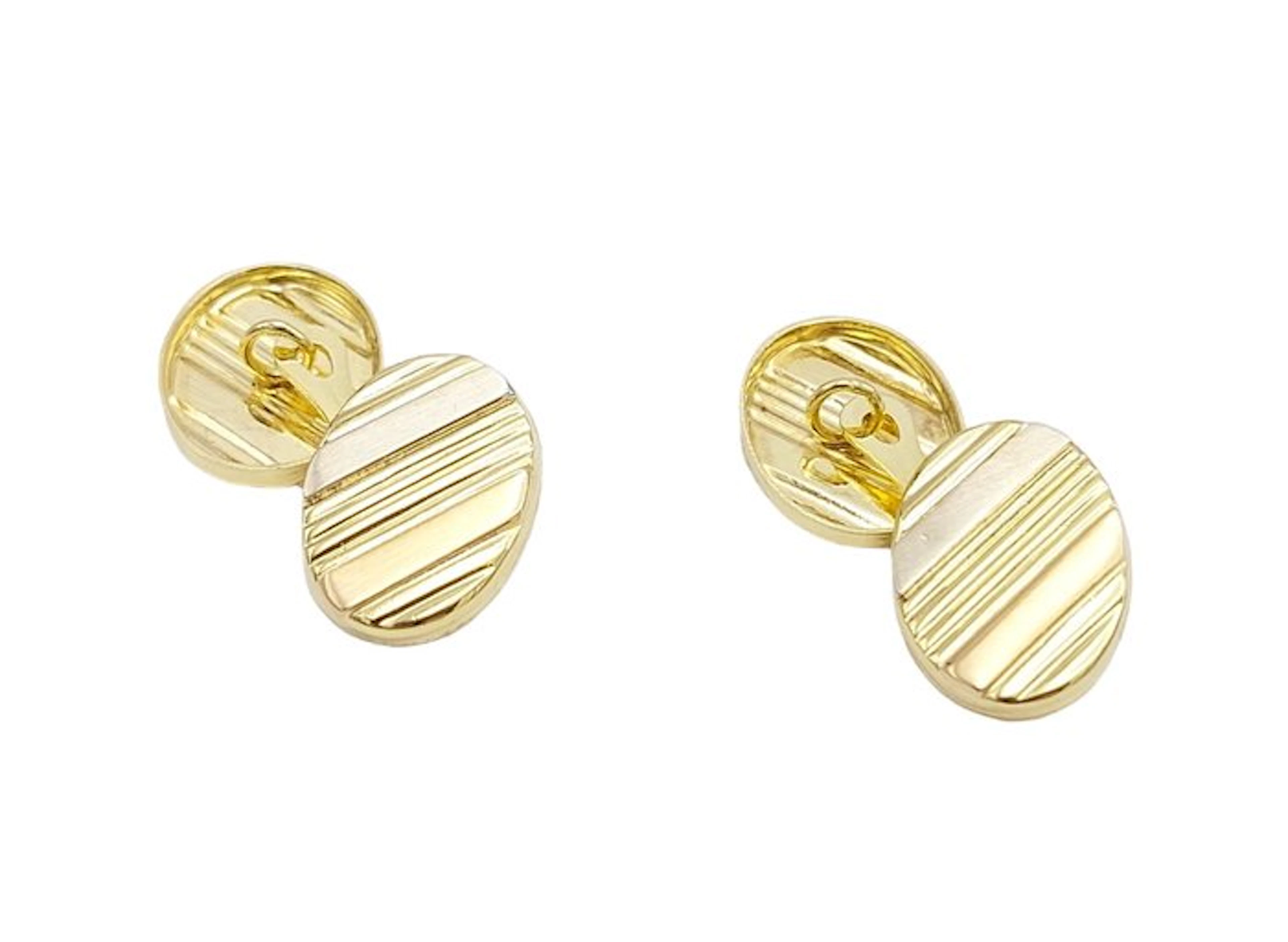 Cufflinks - 18 kt. Yellow gold, Rose gold, White gold