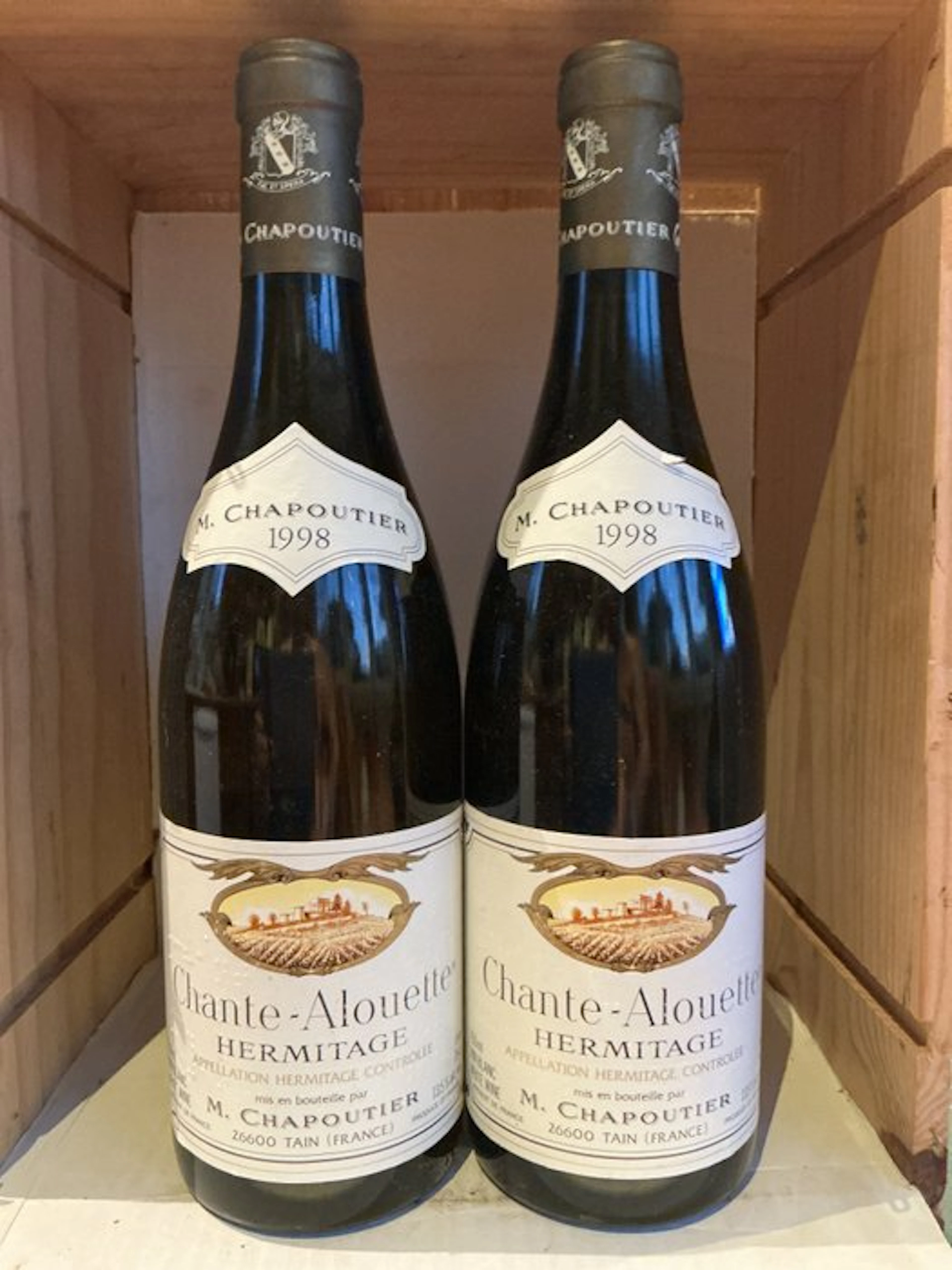 1998 M. Chapoutier, Chante Alouette, Hermitage - Hermitage - 2 Bottles (0.75L)
