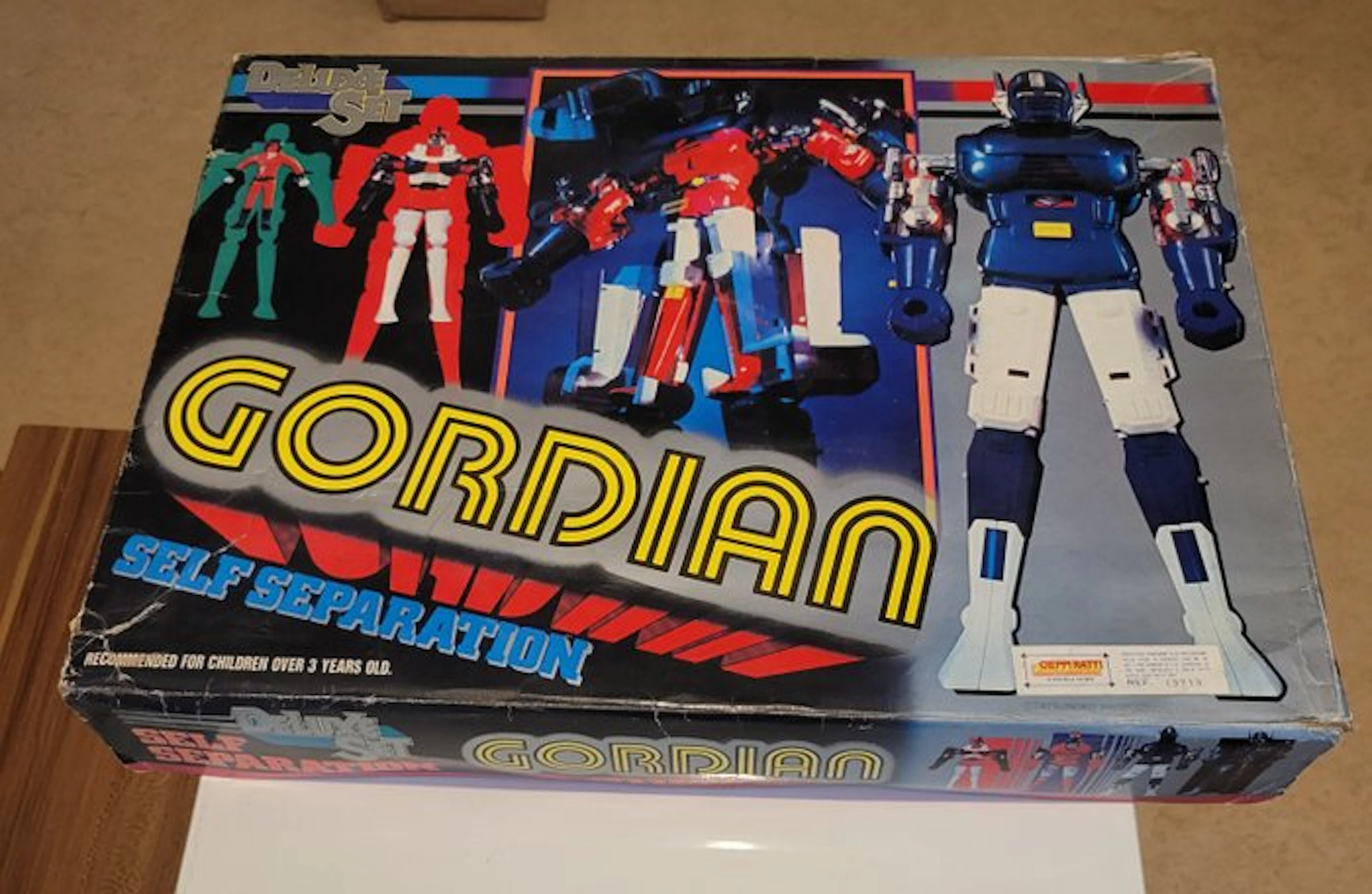 Bandai / Ceppi Ratti - Toy robot Robot Gordian Deluxe Set - 1980-1990 - Asia