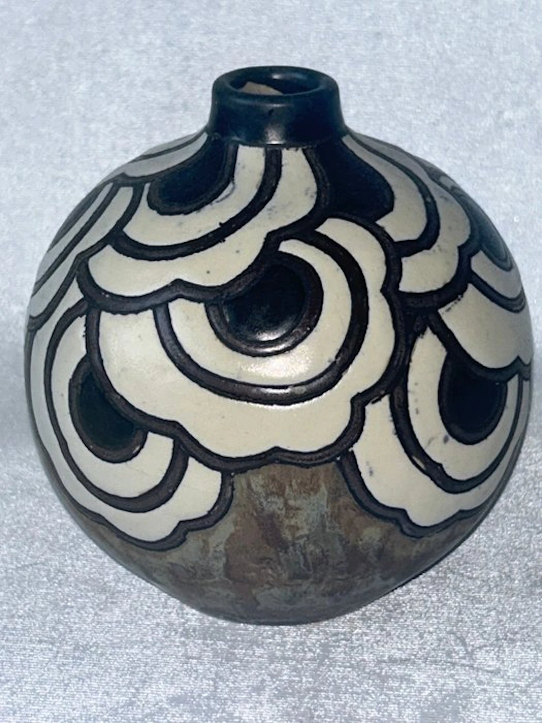 Boch Keramis Gres - Charles Catteau - Vase - Model D863 A...