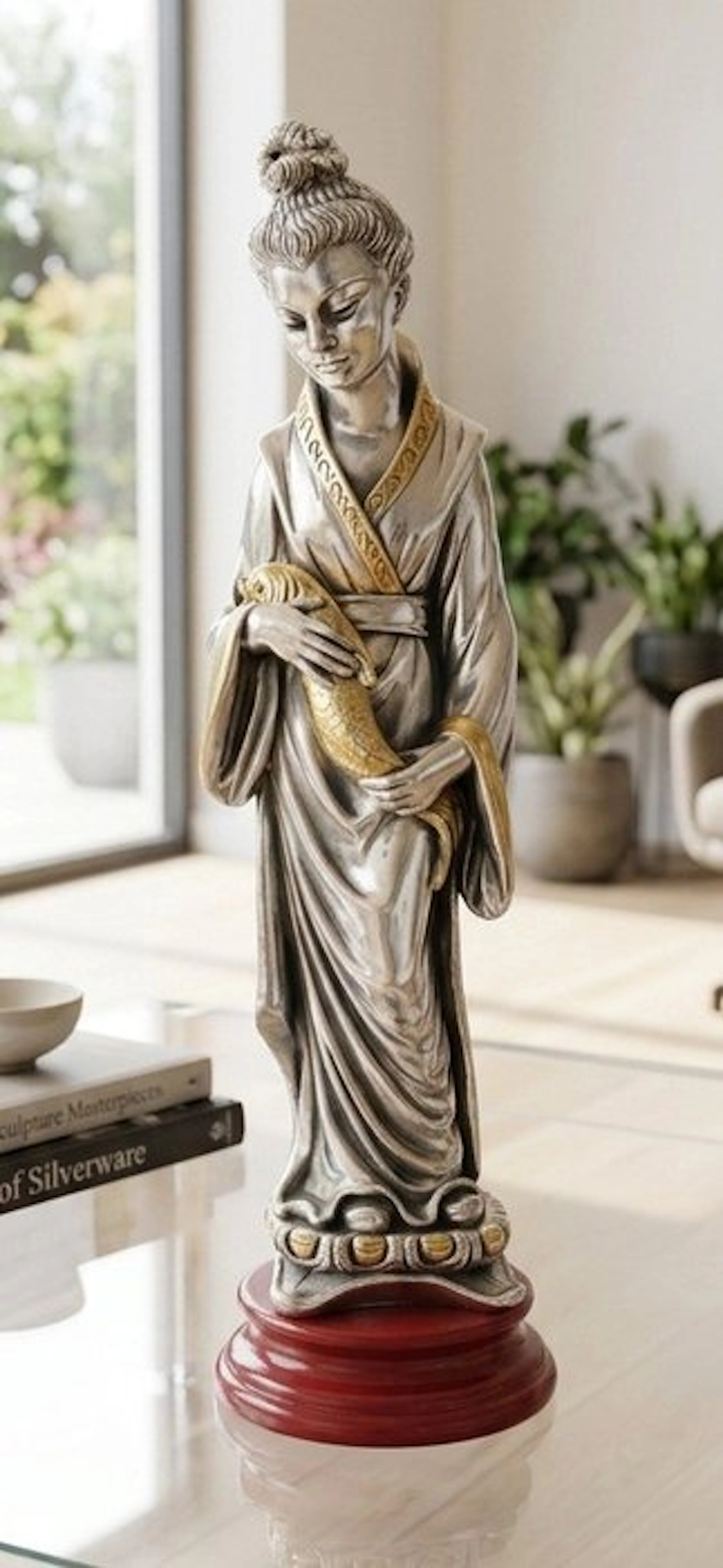 Figure - Divinità dell'Abbondanza - Silver Laminate