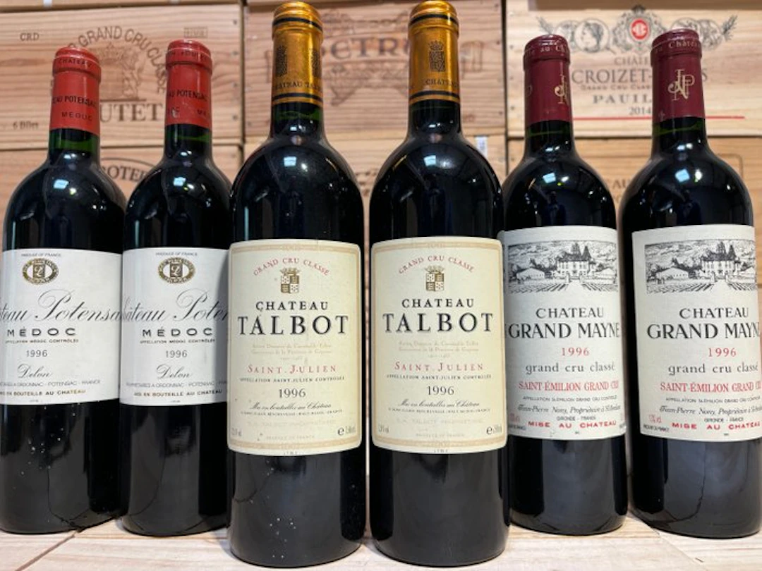 1996 x 2 Château Talbot