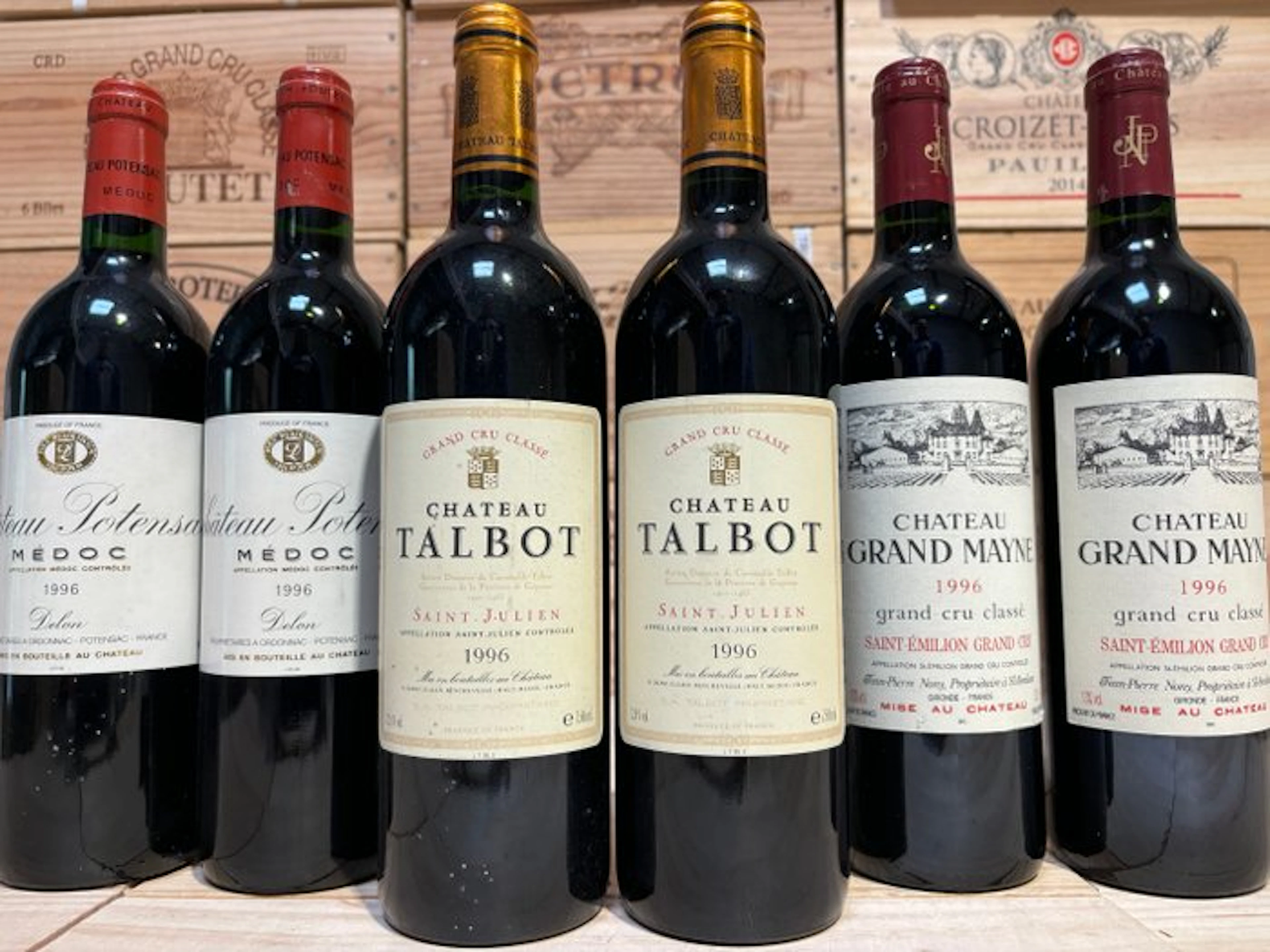 1996 x2 Château Talbot