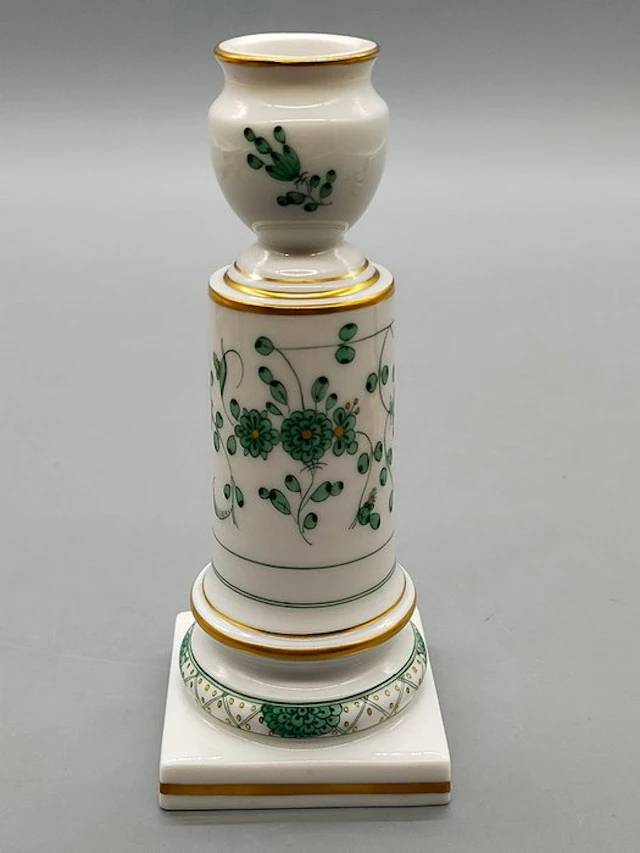Meissen - Candleholder Candle holder Indian painting...