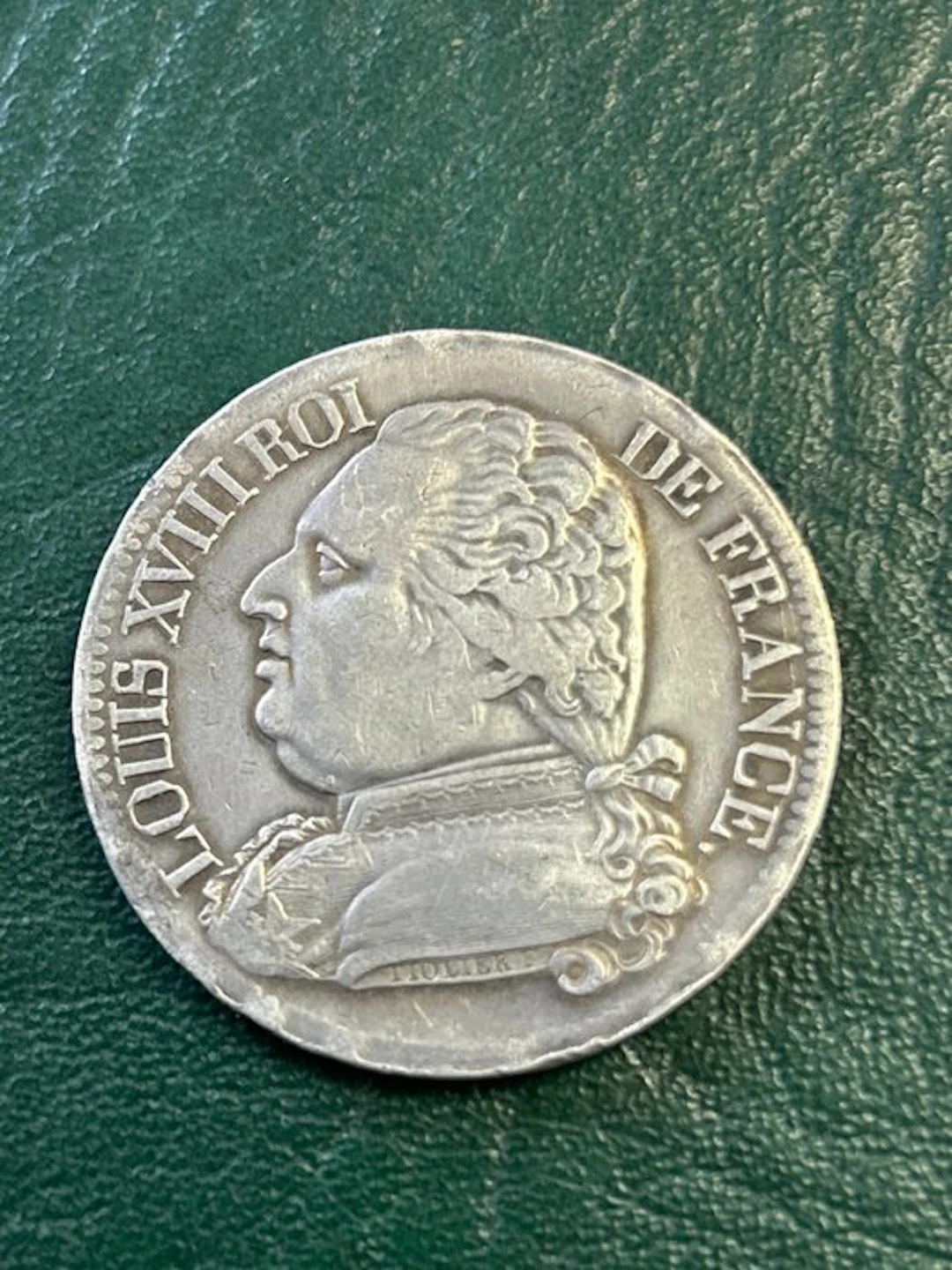 France. Louis XVIII. 5 Francs 1814-M, Toulouse (No reserve price)