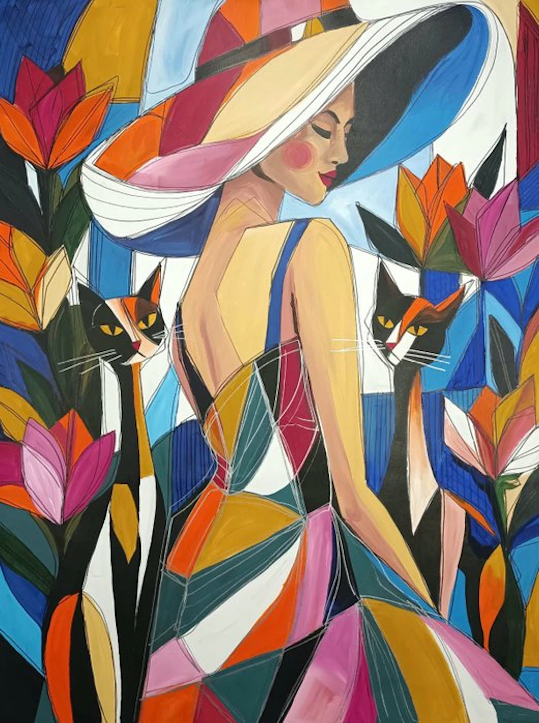 Kiri Aguilera (1982) - XL - Serenidad entre Tulipanes