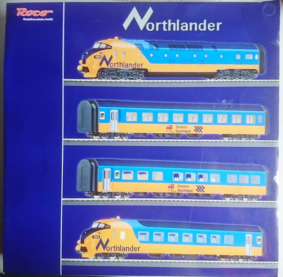 Roco H0 - 63124 - Model train (4) - DC/Digital - Ontario Northland
