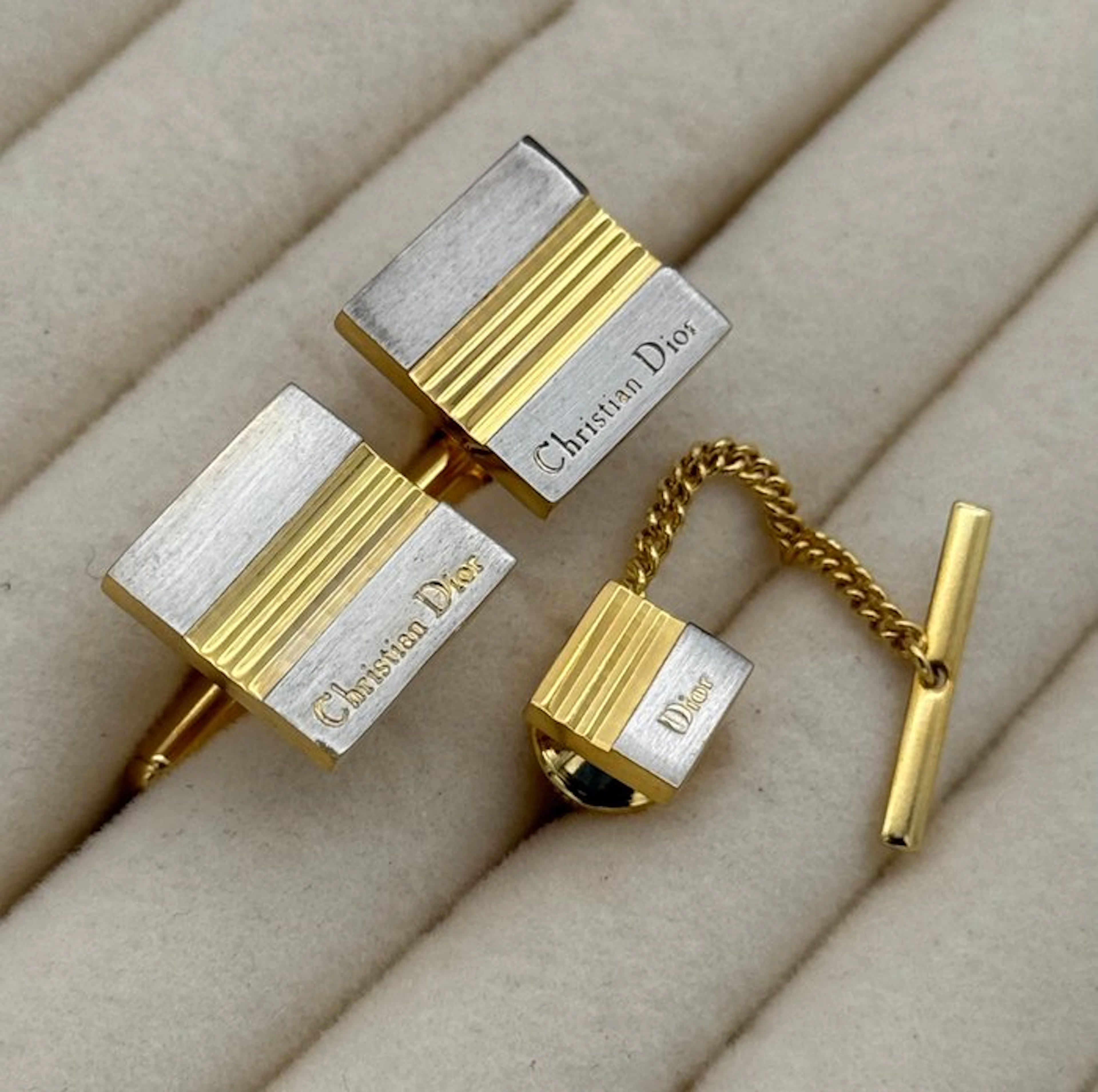 Christian Dior - Metal - Cufflinks