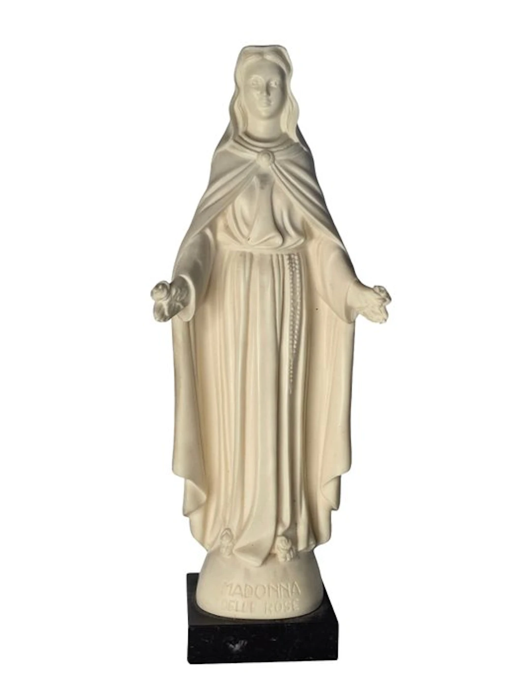 F.A.R.O - Statue, Madonna Delle Rosa - 31 cm - Resin