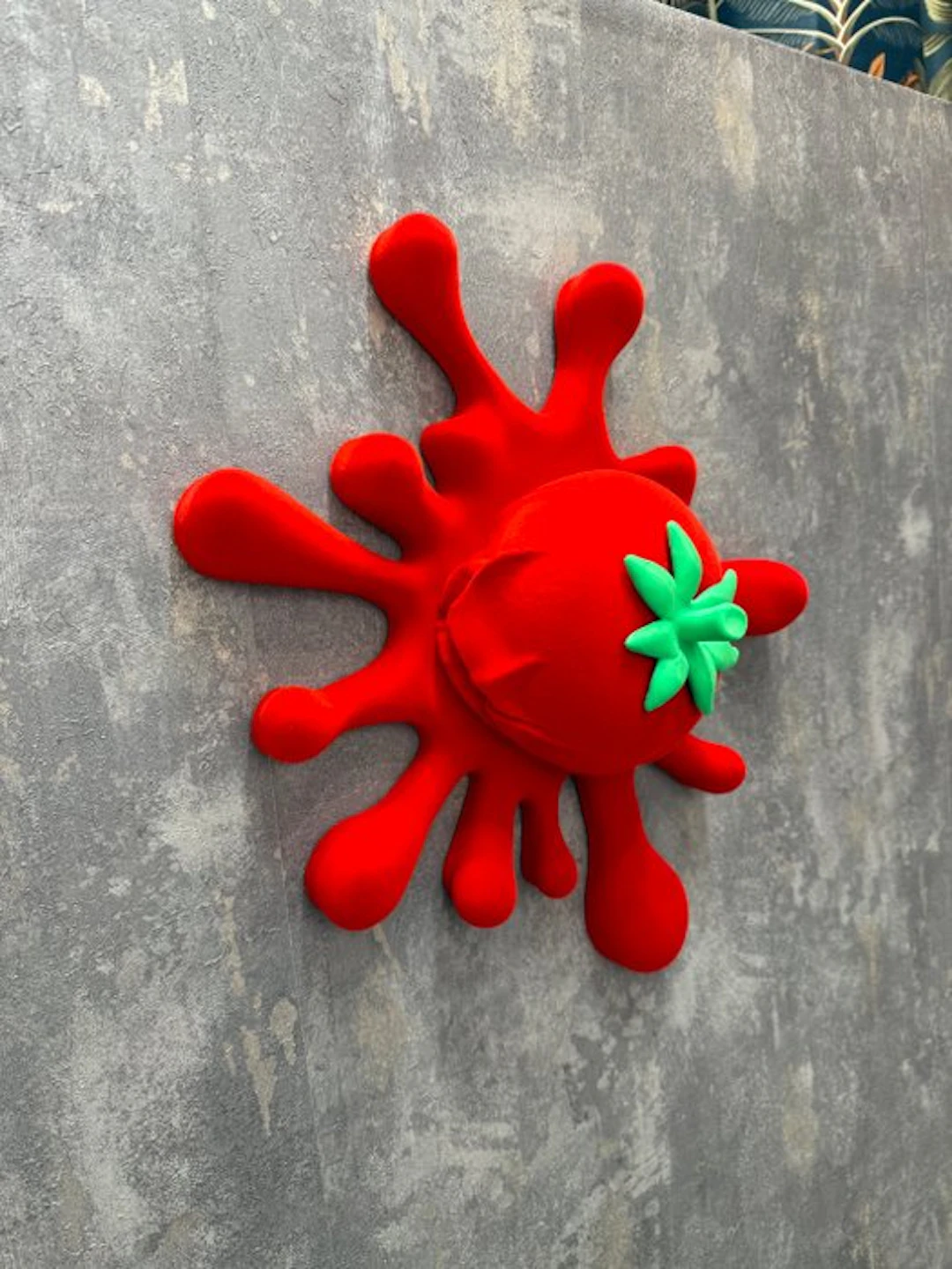 KIRAS - “POP TOMATO EXPLOSION” Velvet RED- versione grande