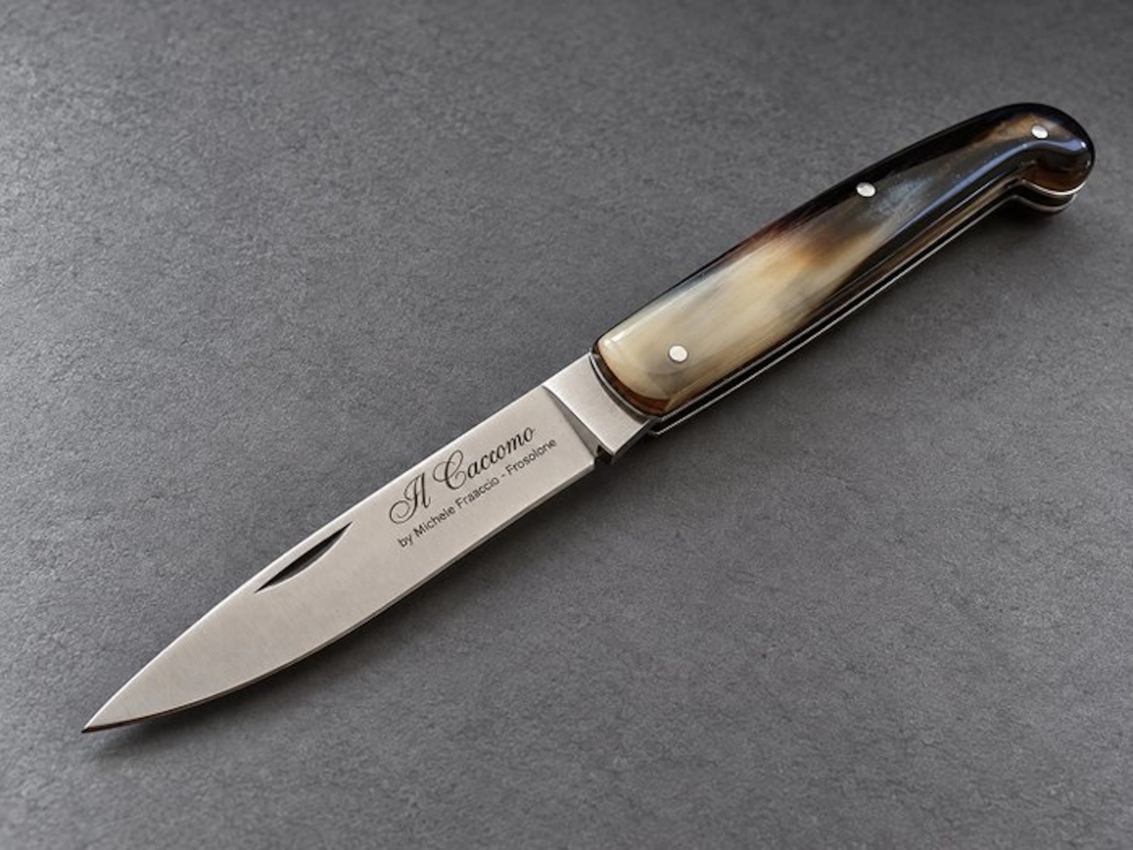 Fraraccio Coltello Fraraccio Il Caccamo 20 cm Corno...