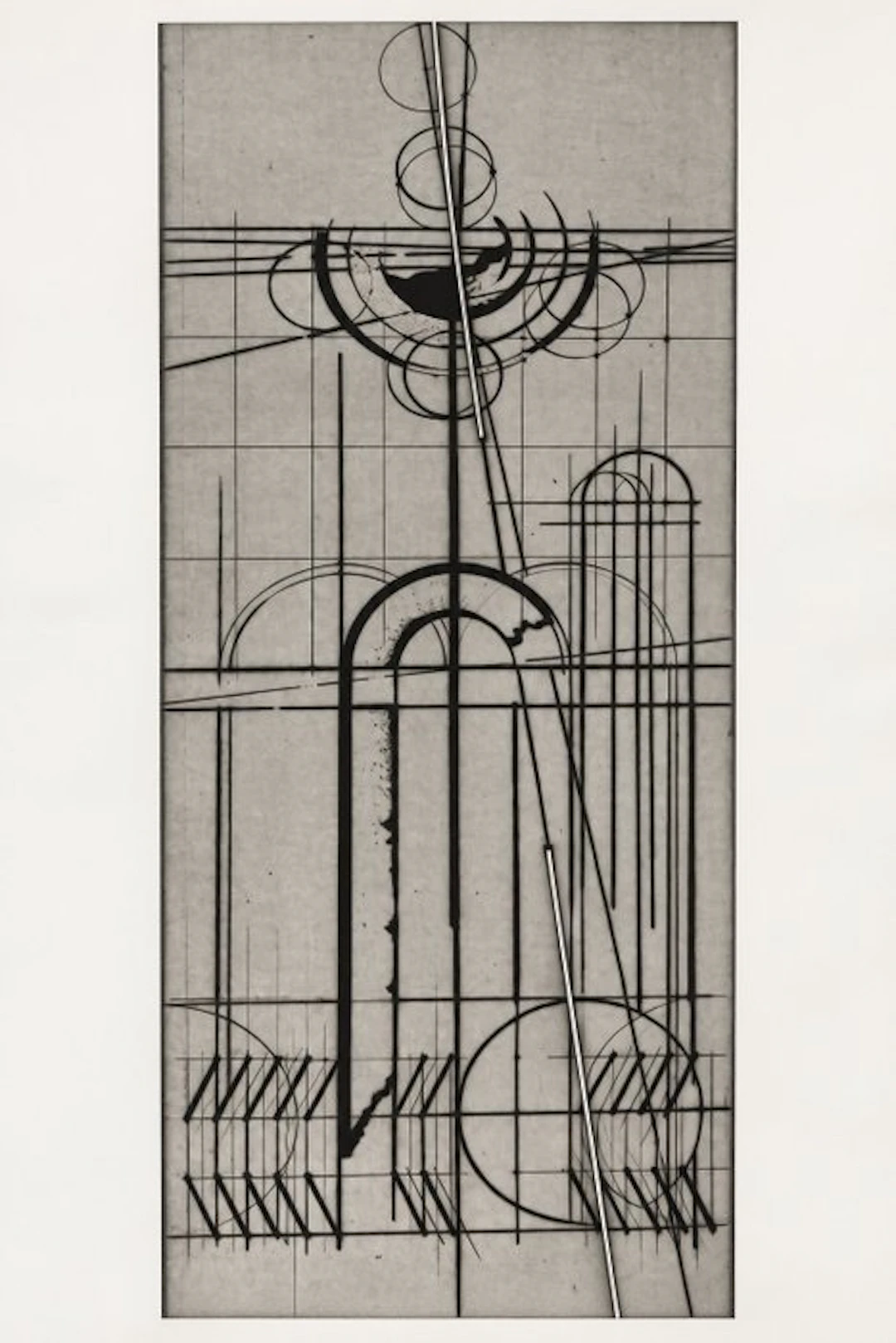 Walter Valentini (1928–2022) - Silver leaf 98x70 cm....