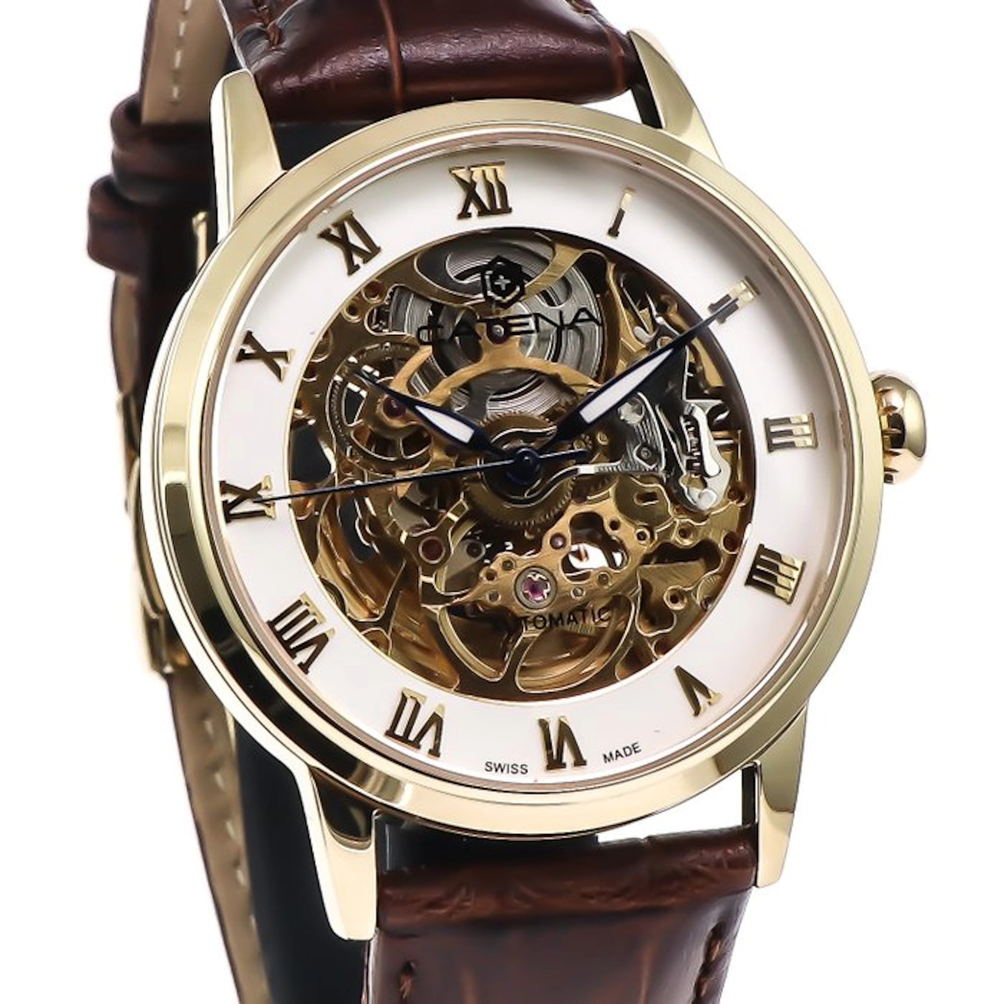 Catena - Skeleton Automatic Swiss Watch - CA018-1BU - No...