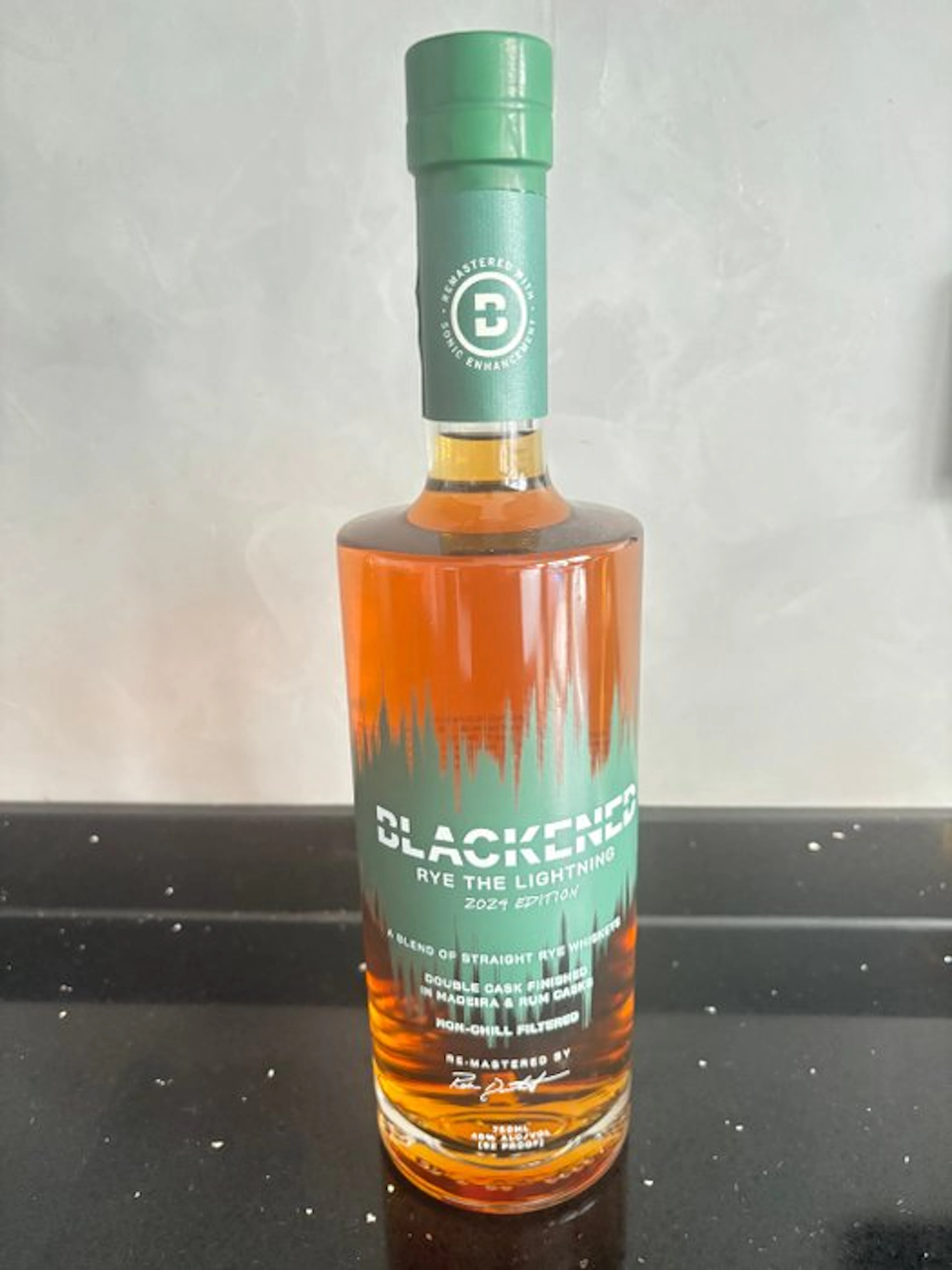 Blackened - Rye The Lightning 2024 Edition - Sweet Amber - 750ml