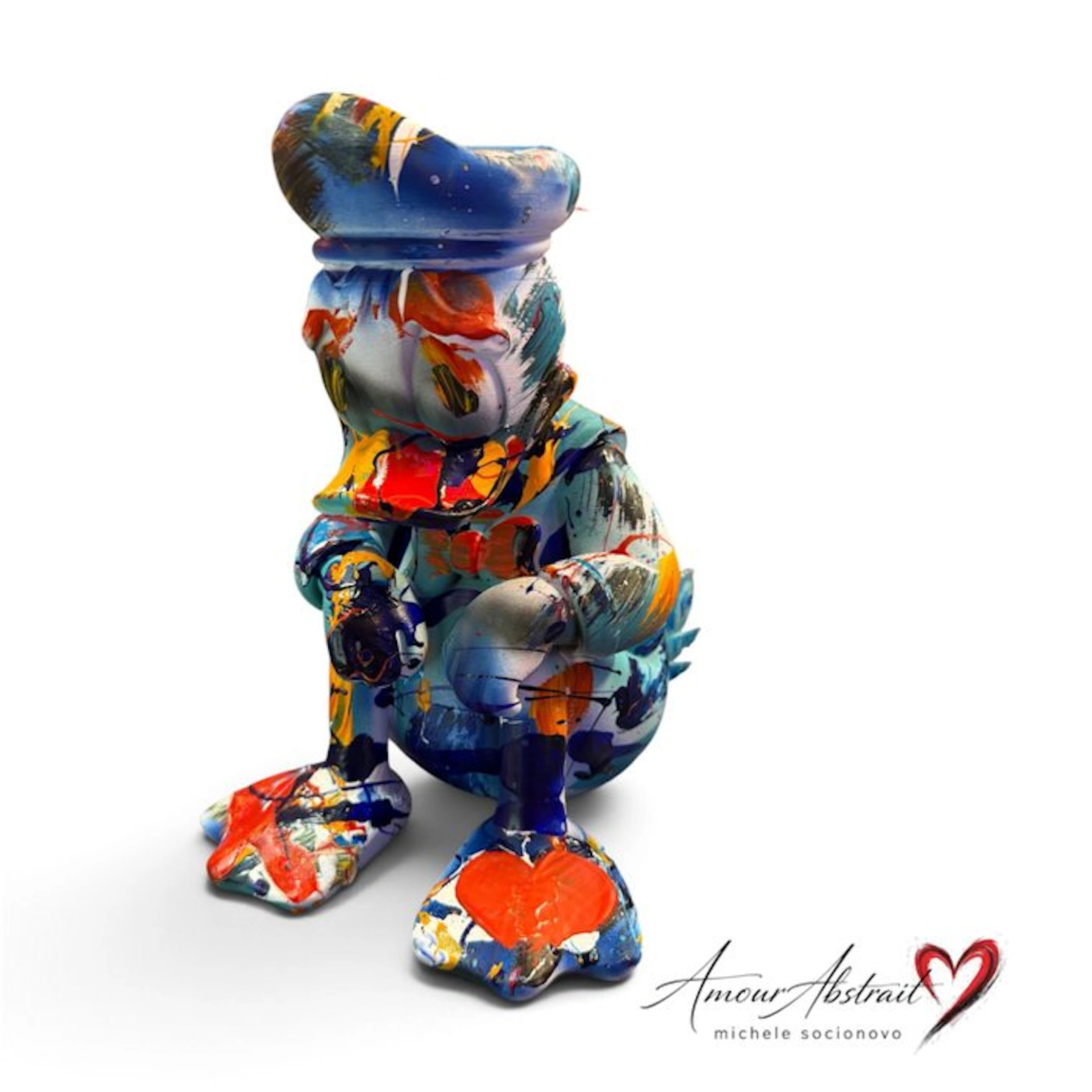 michele socionov - Paperino Amour Abstrait