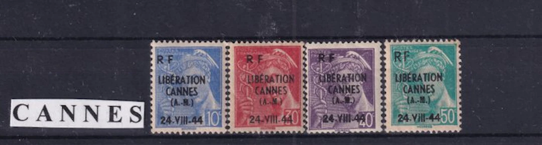 France - Liberation of Cannes** and Lille** - Mayer