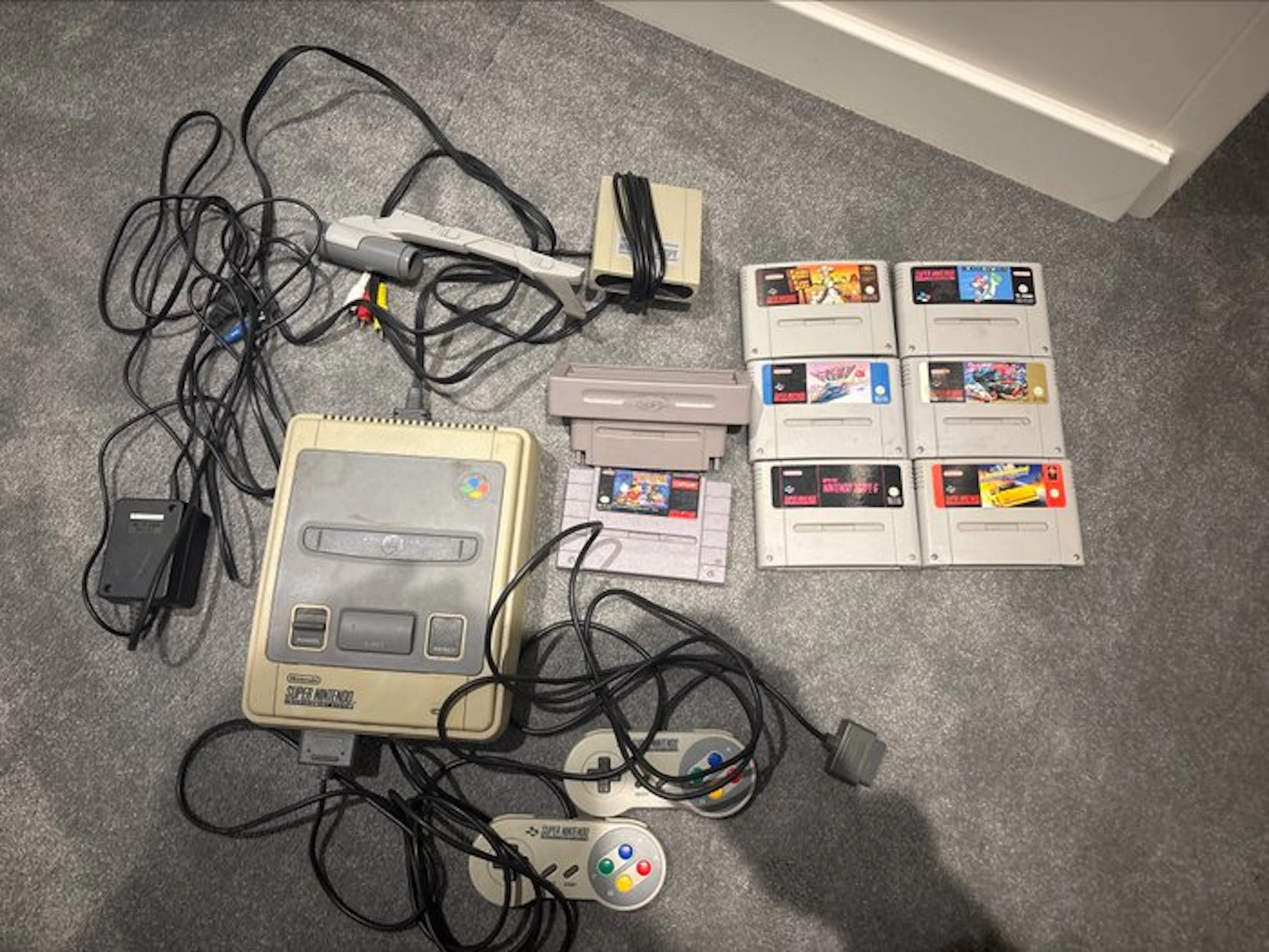 Nintendo - Snes - Video game console + games