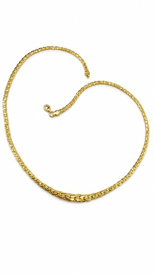 Necklace - 18 kt. Yellow gold - Col. Cobra 45 cm 3.6/3.7 g