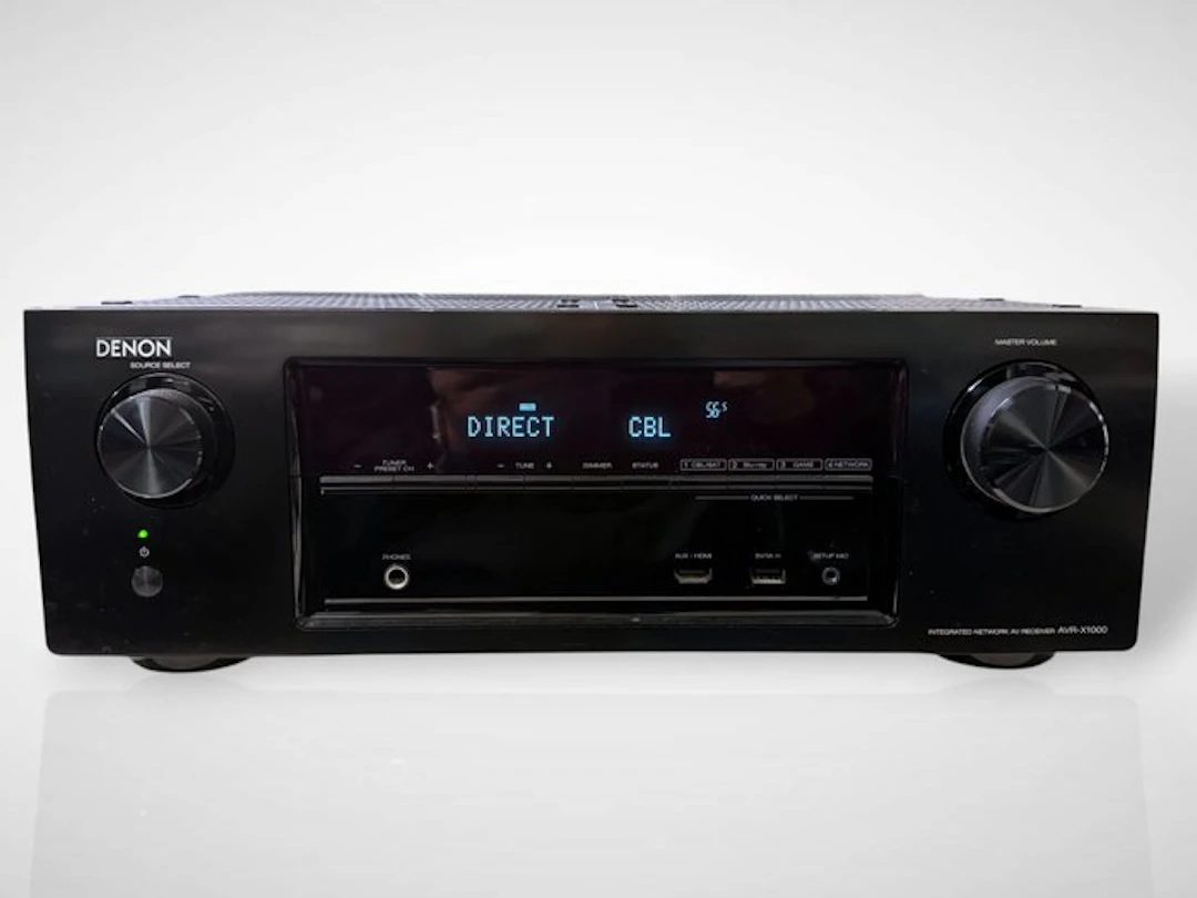 Denon - AVR-X1000 / 5.1-Channel Network AV Solid state multi-channel receiver