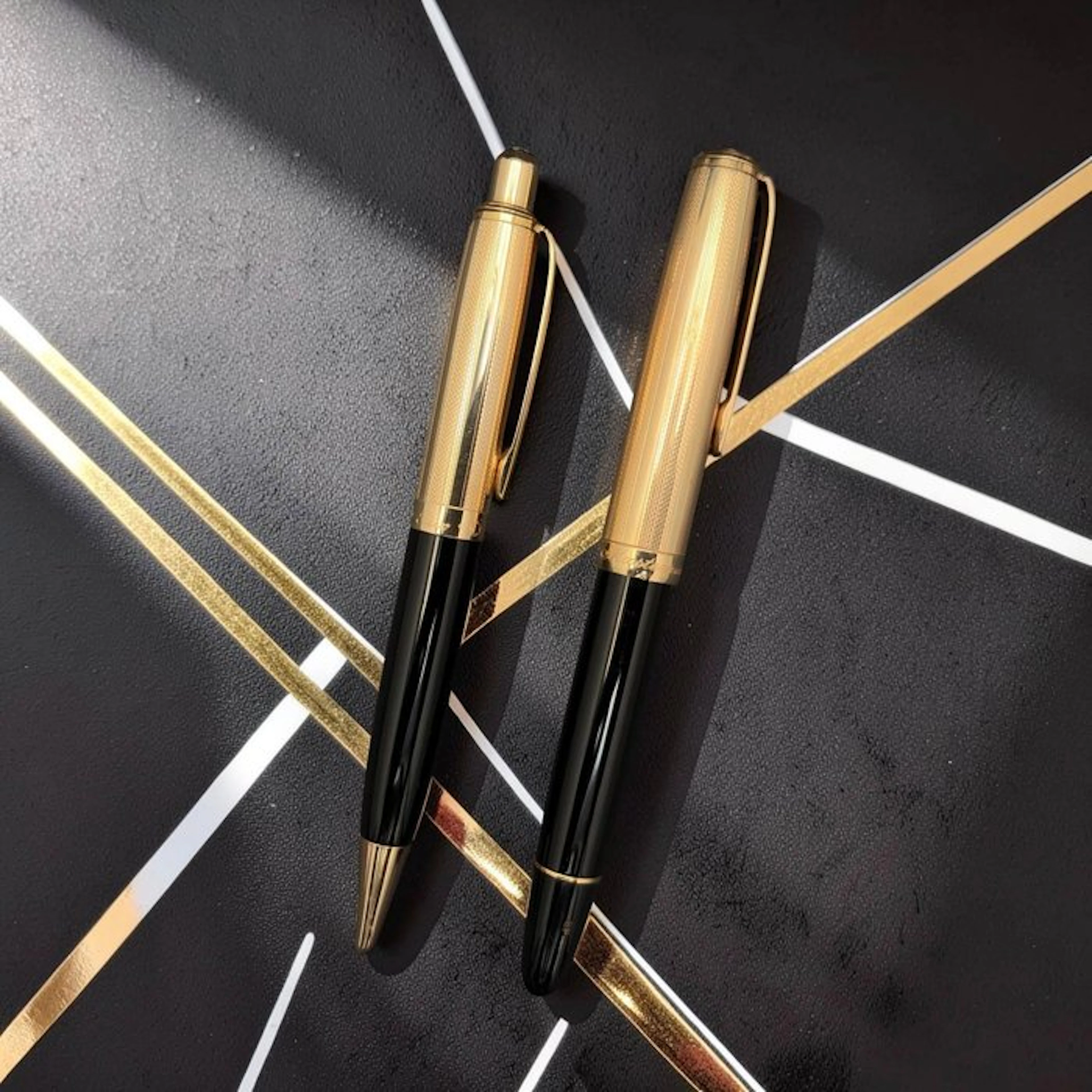 Montblanc - Set Vintage 642 (Pluma y Bolígrafo)...