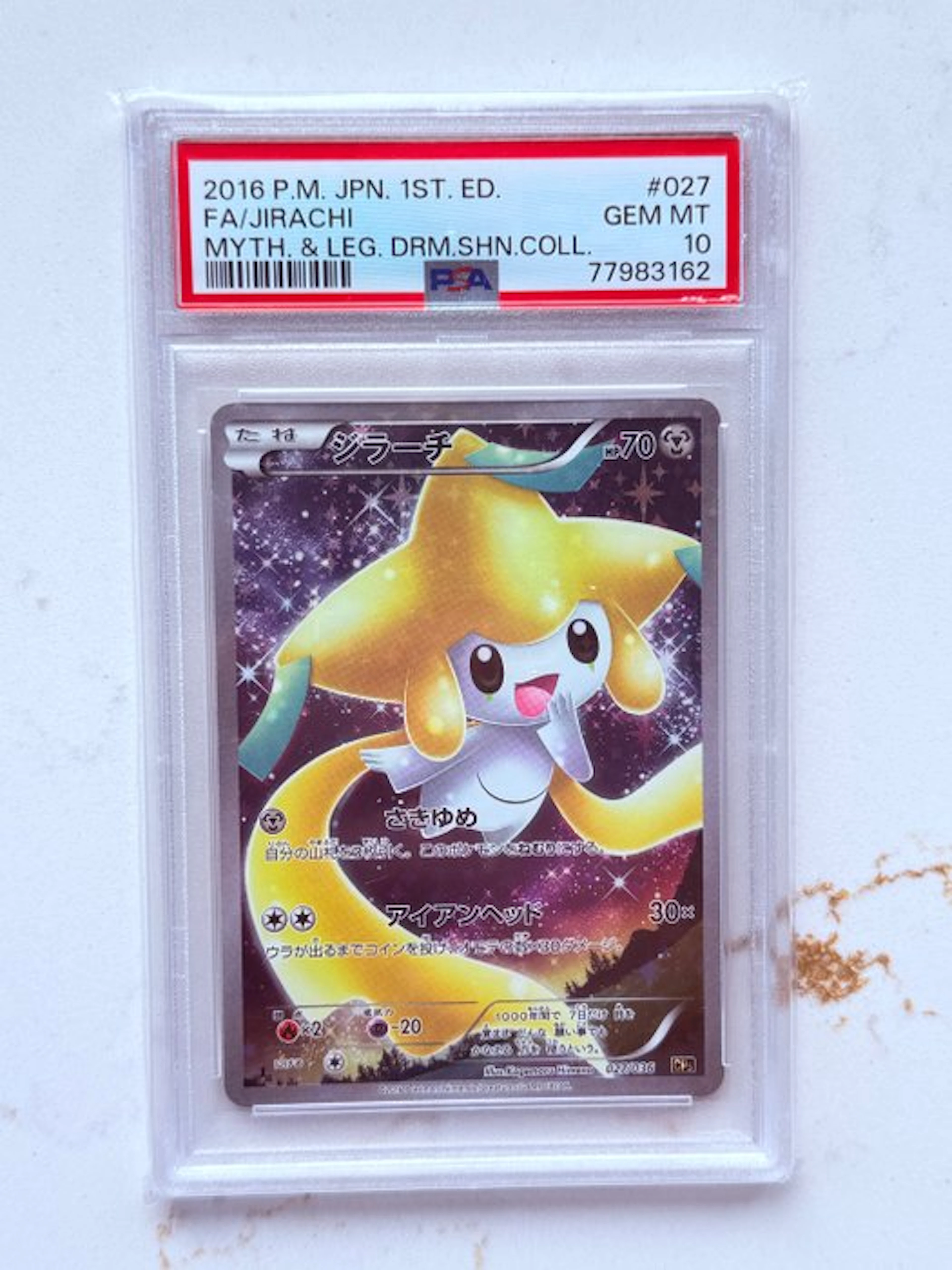 Pokémon - 1 Graded card - Jirachi 027 Foil