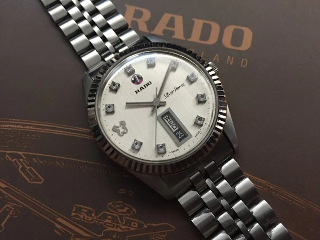 Rado - Silver Horse President Automatic Day-Date - No...