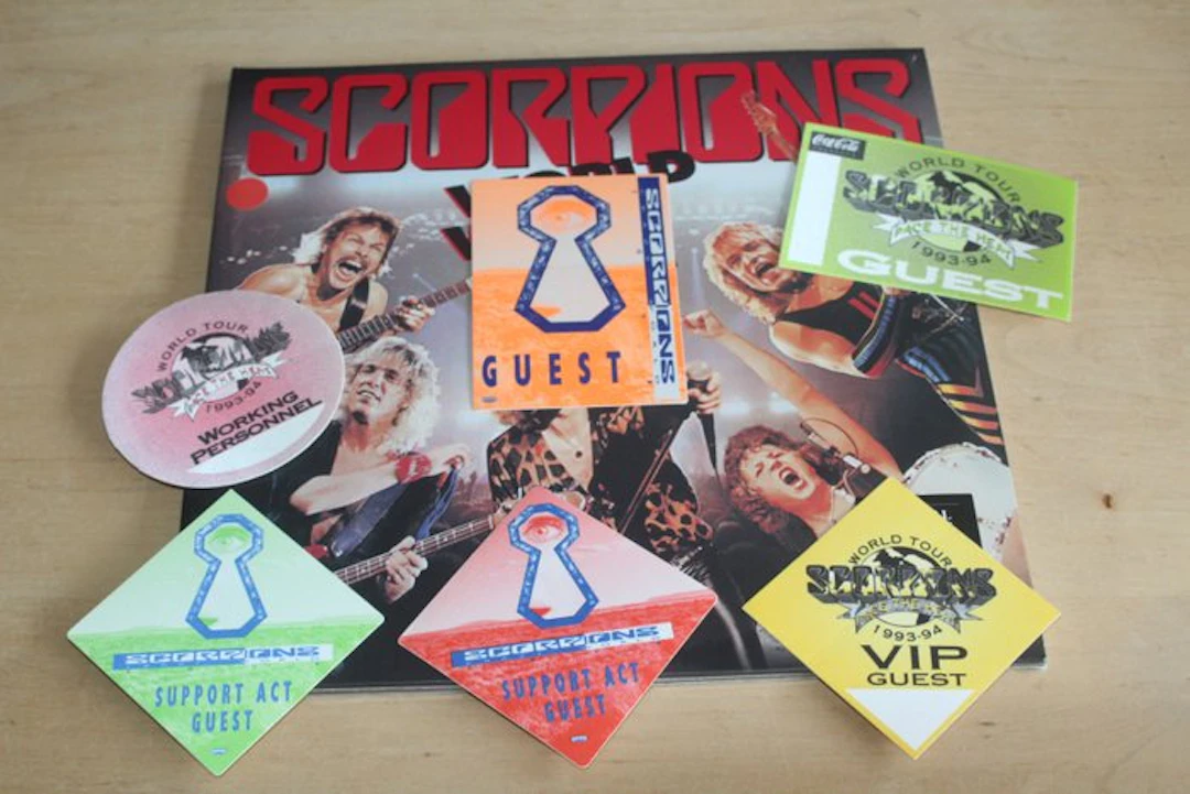 Scorpions - World Wide Live (Orange Vinyl) + Backstage...