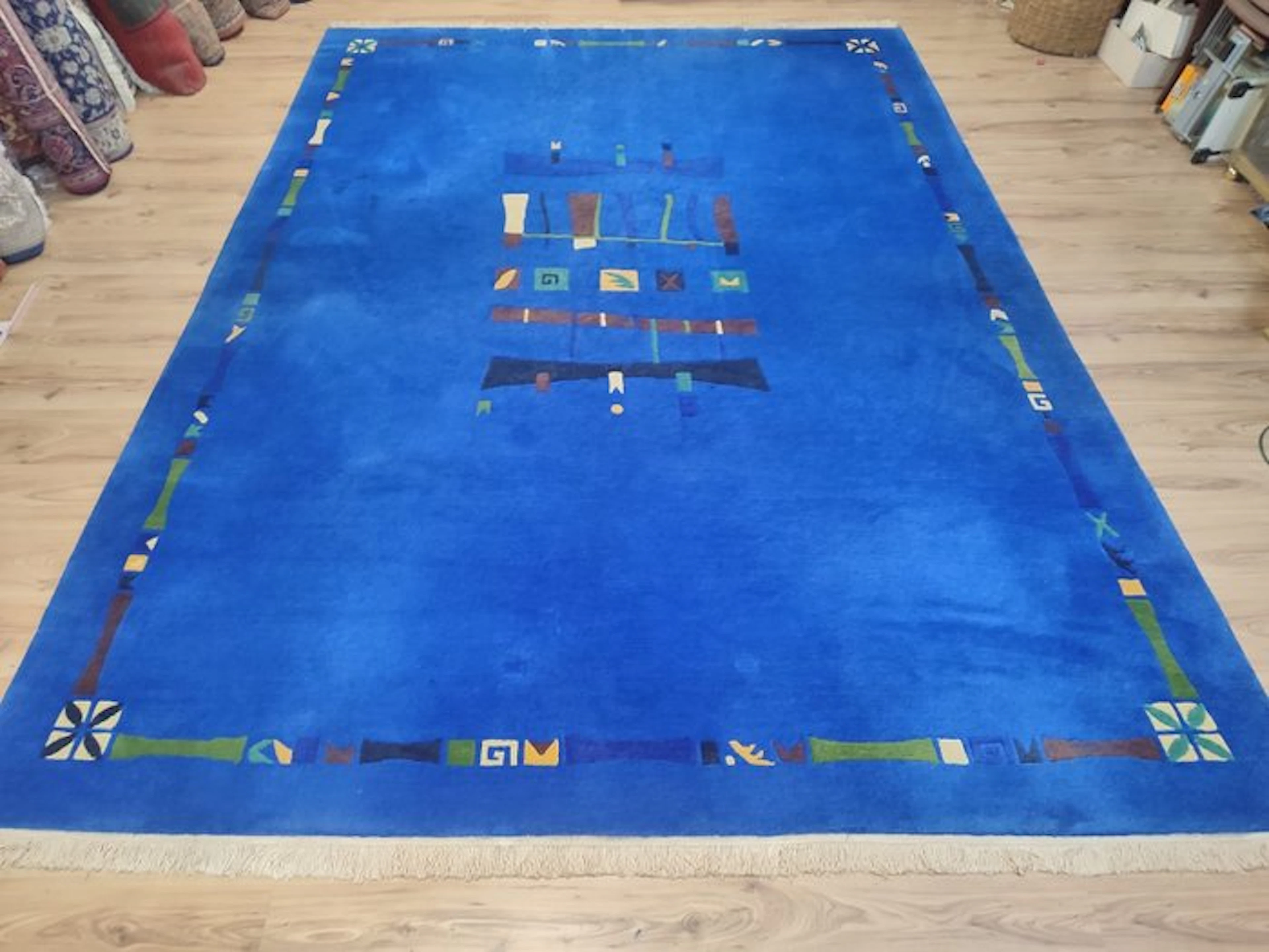 Nepal - Rug - 3.5 m - 2.5 m - Design modern art wool!