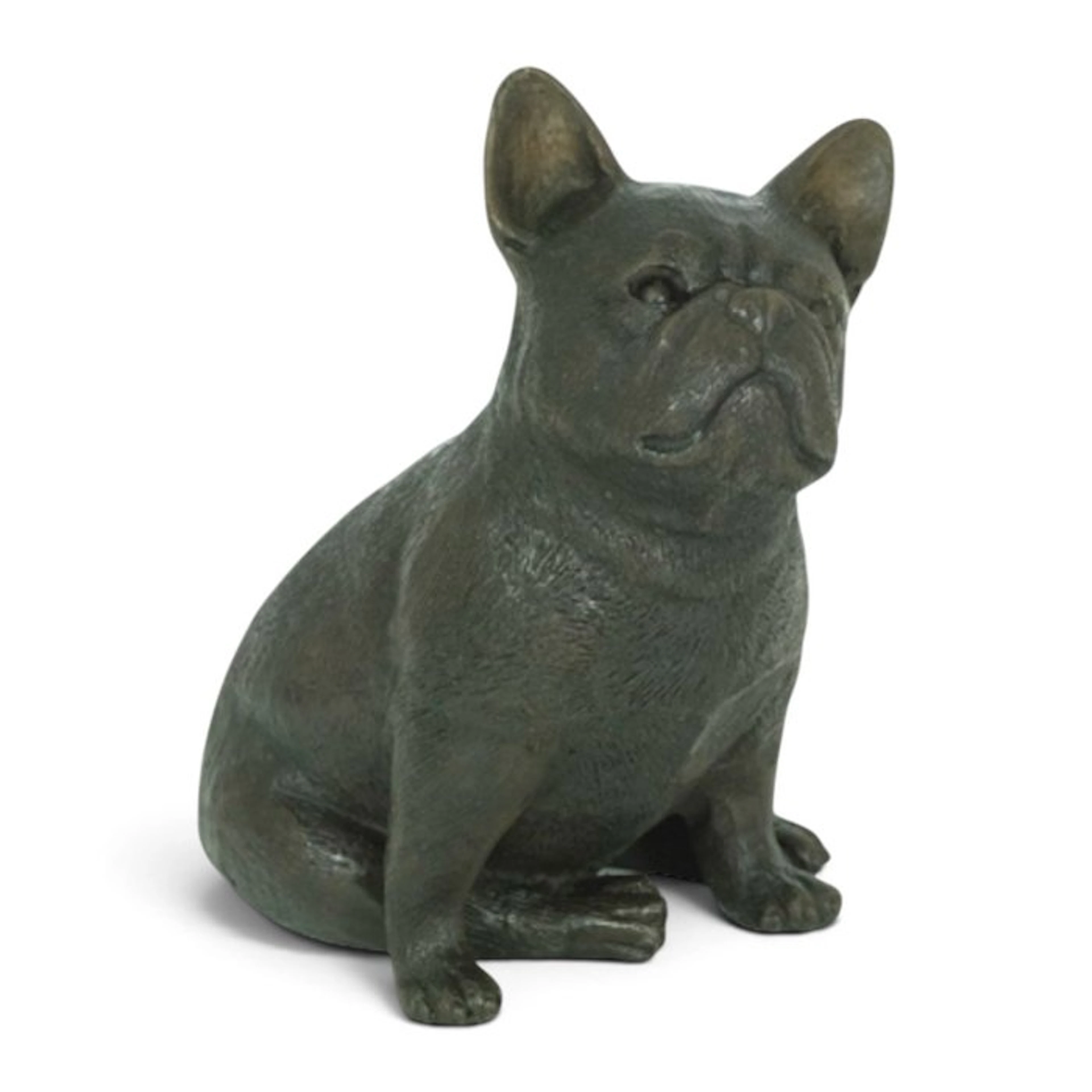 Sculpture, Charming French Bulldog - 3.7 kg - 20 cm - Bronze