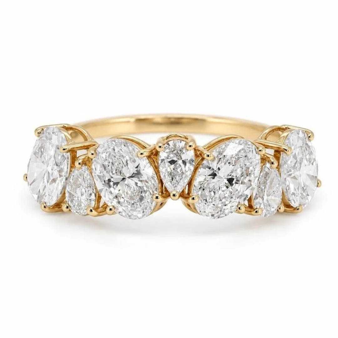 No reserve price - Ring - 14 kt