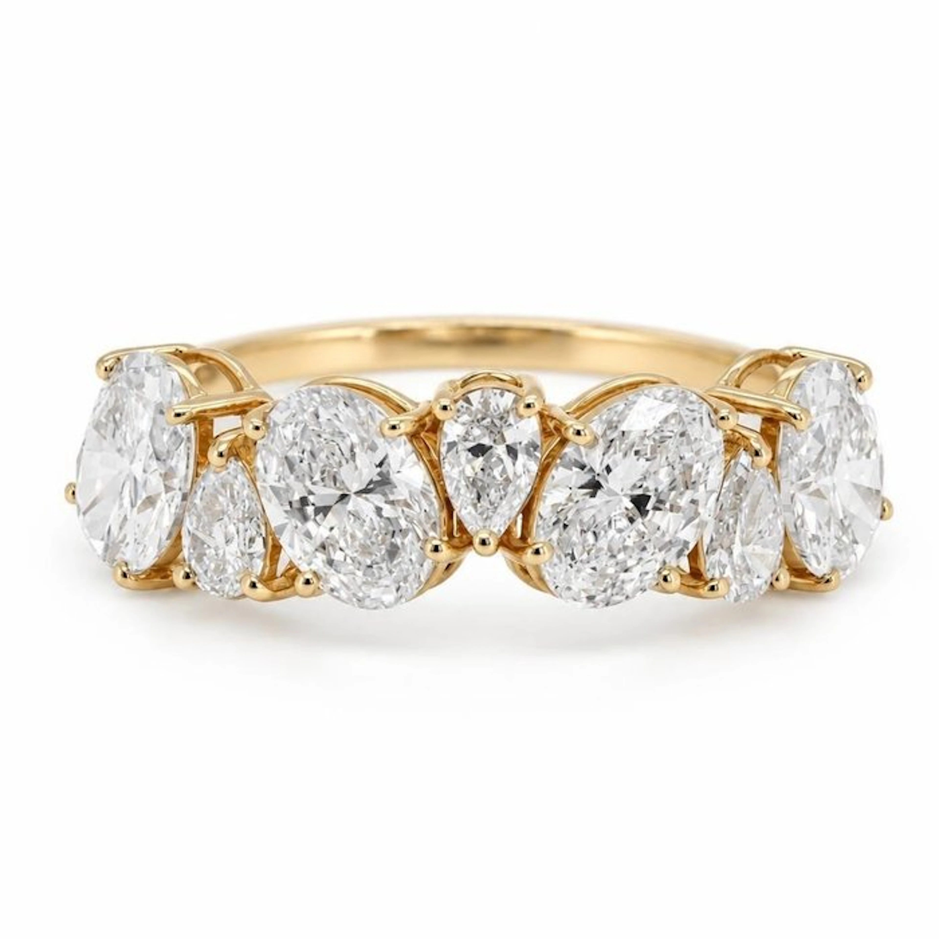 No reserve price - Ring - 14 kt